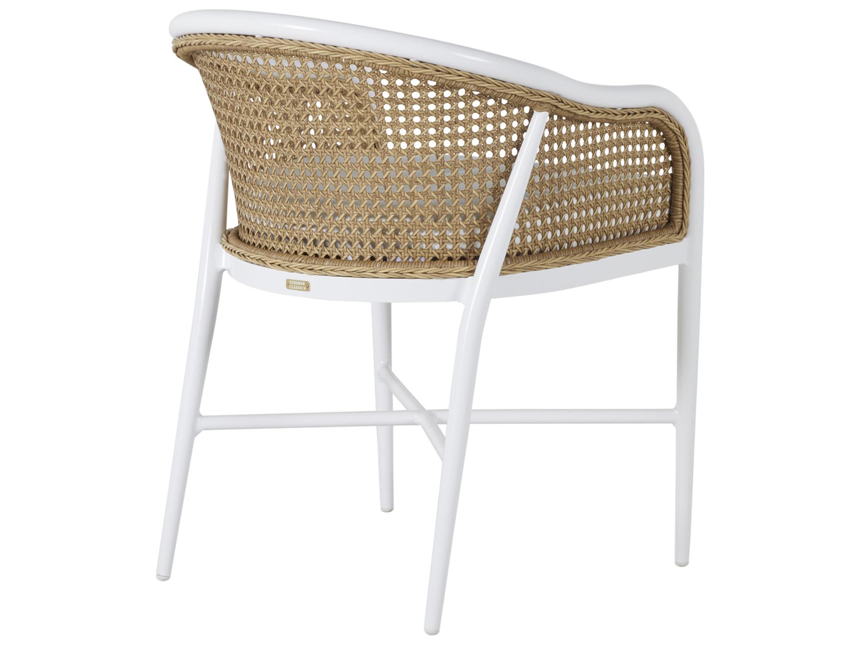 Summer Classics Havana Aluminum Outdoor Patio Dining Arm Chair