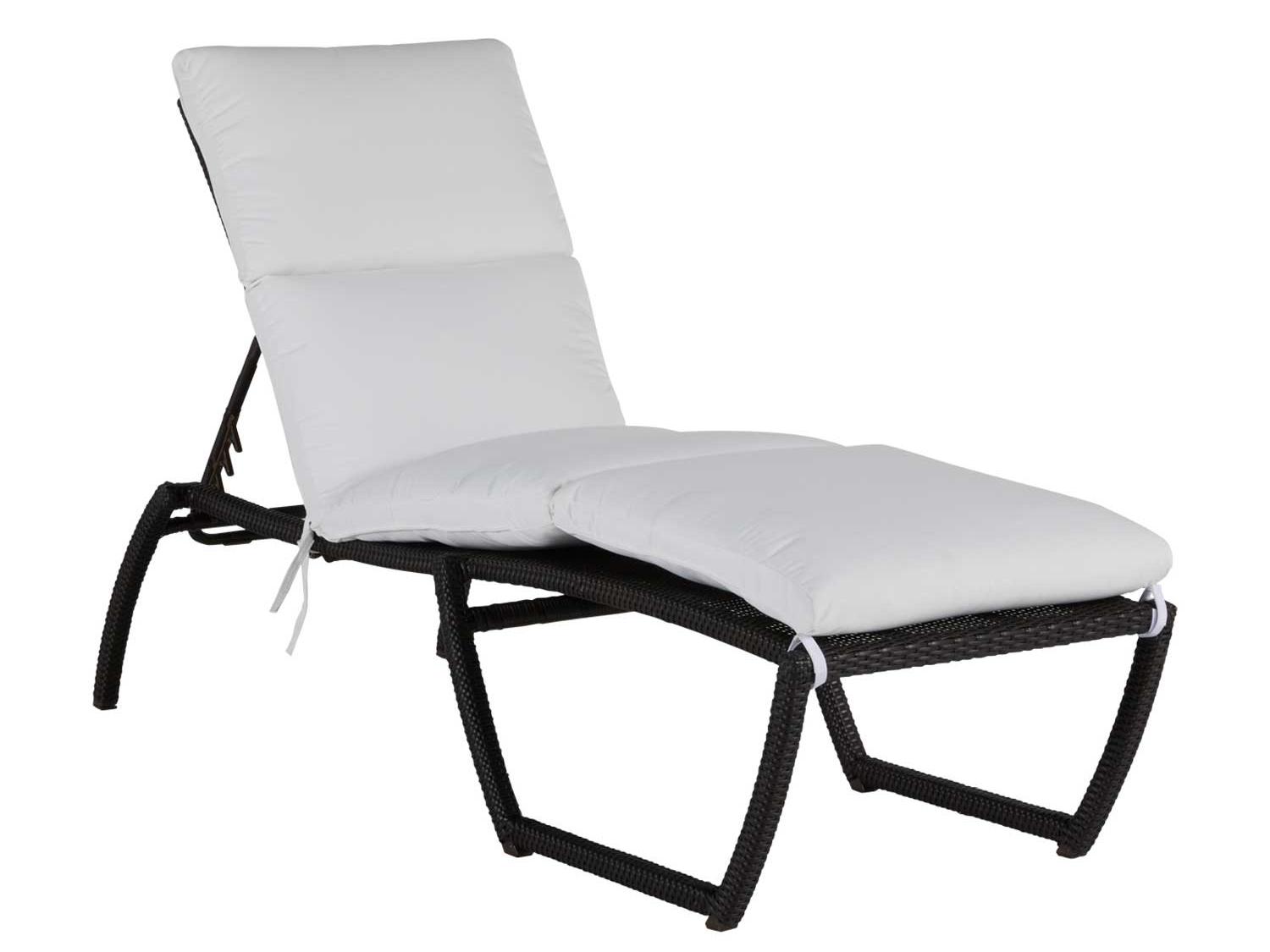 Summer Classics Skye Wicker Outdoor Patio Chaise Lounge