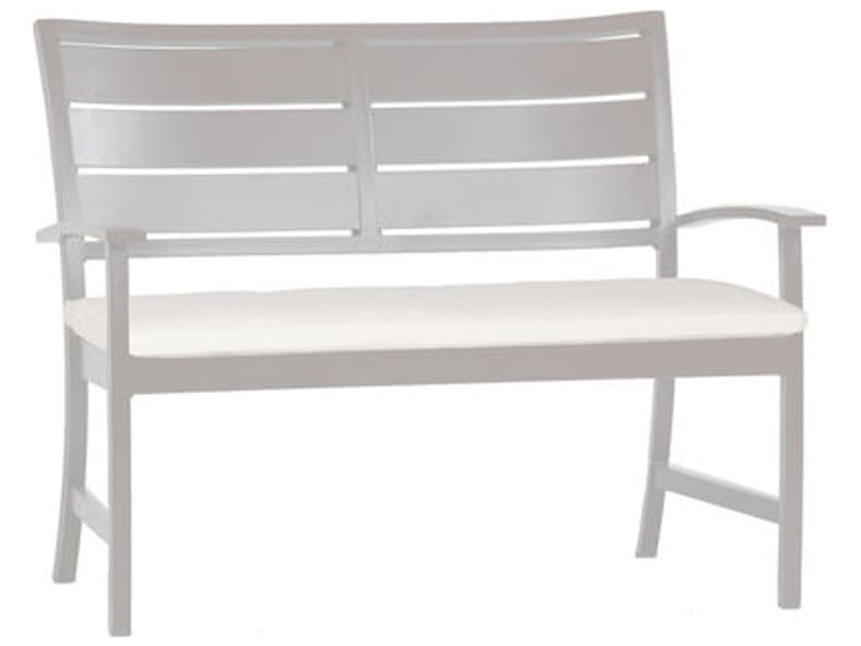 Summer Classics Charleston Aluminum Cushion Patio Bench