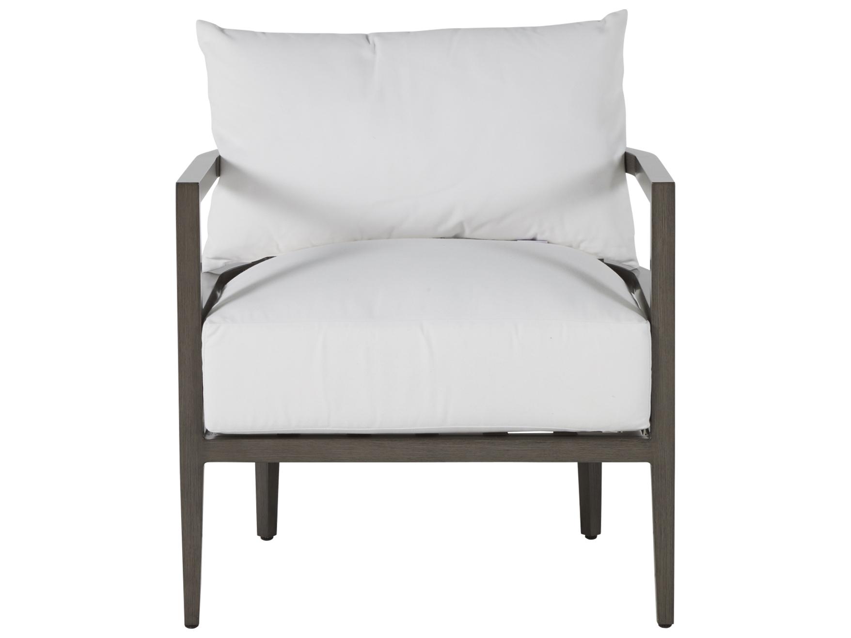 Summer Classics Santa Barbara Aluminum Slate Grey Patio Lounge Chair