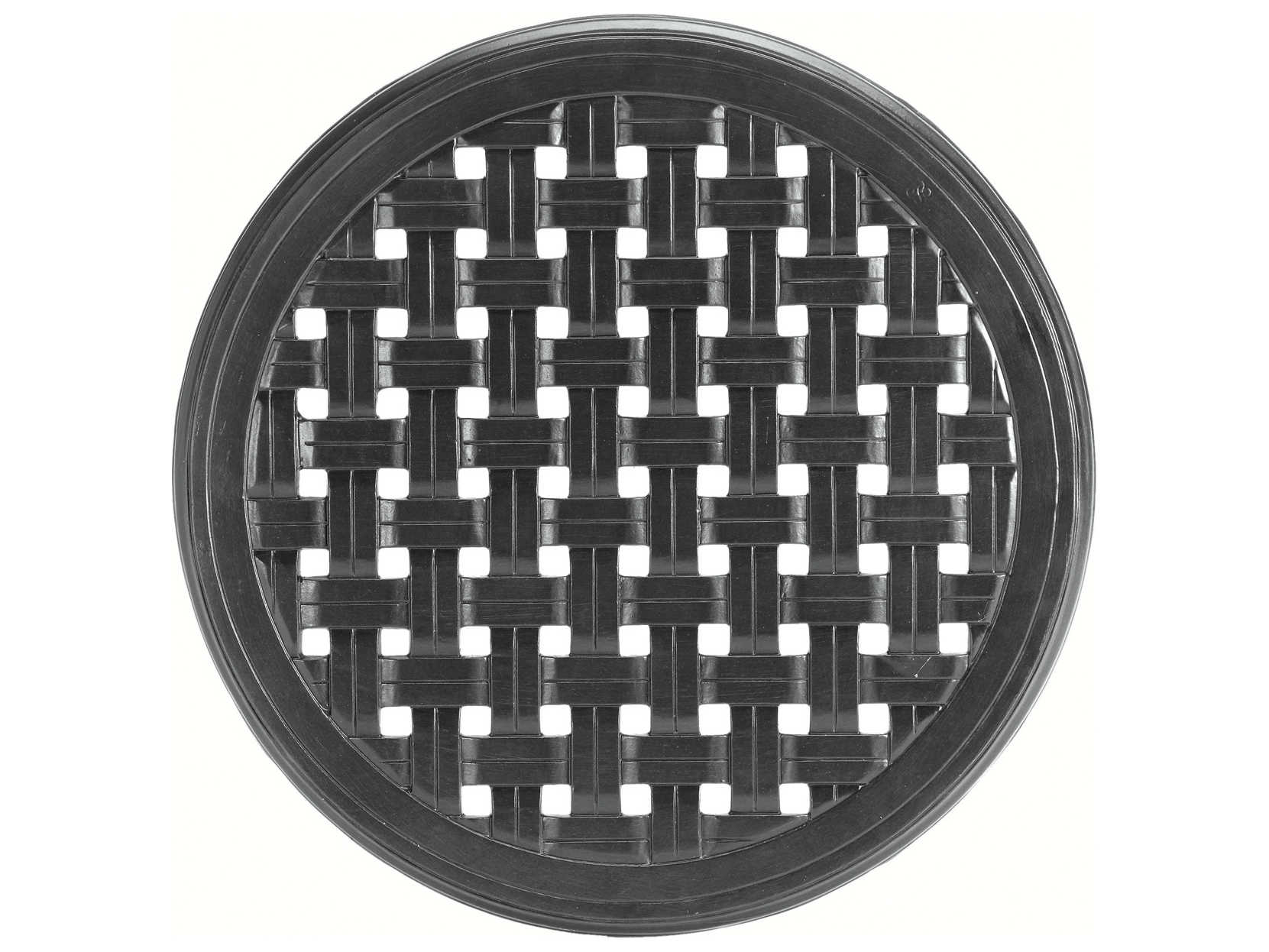 Summer Classics Provance Cast Aluminum Round Patio End Table