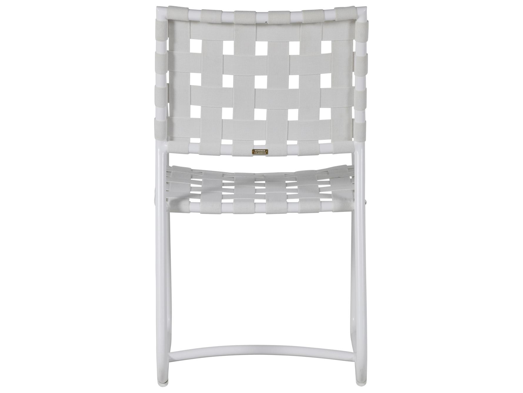 Summer Classics Catalina Aluminum Patio Dining Arm Chair