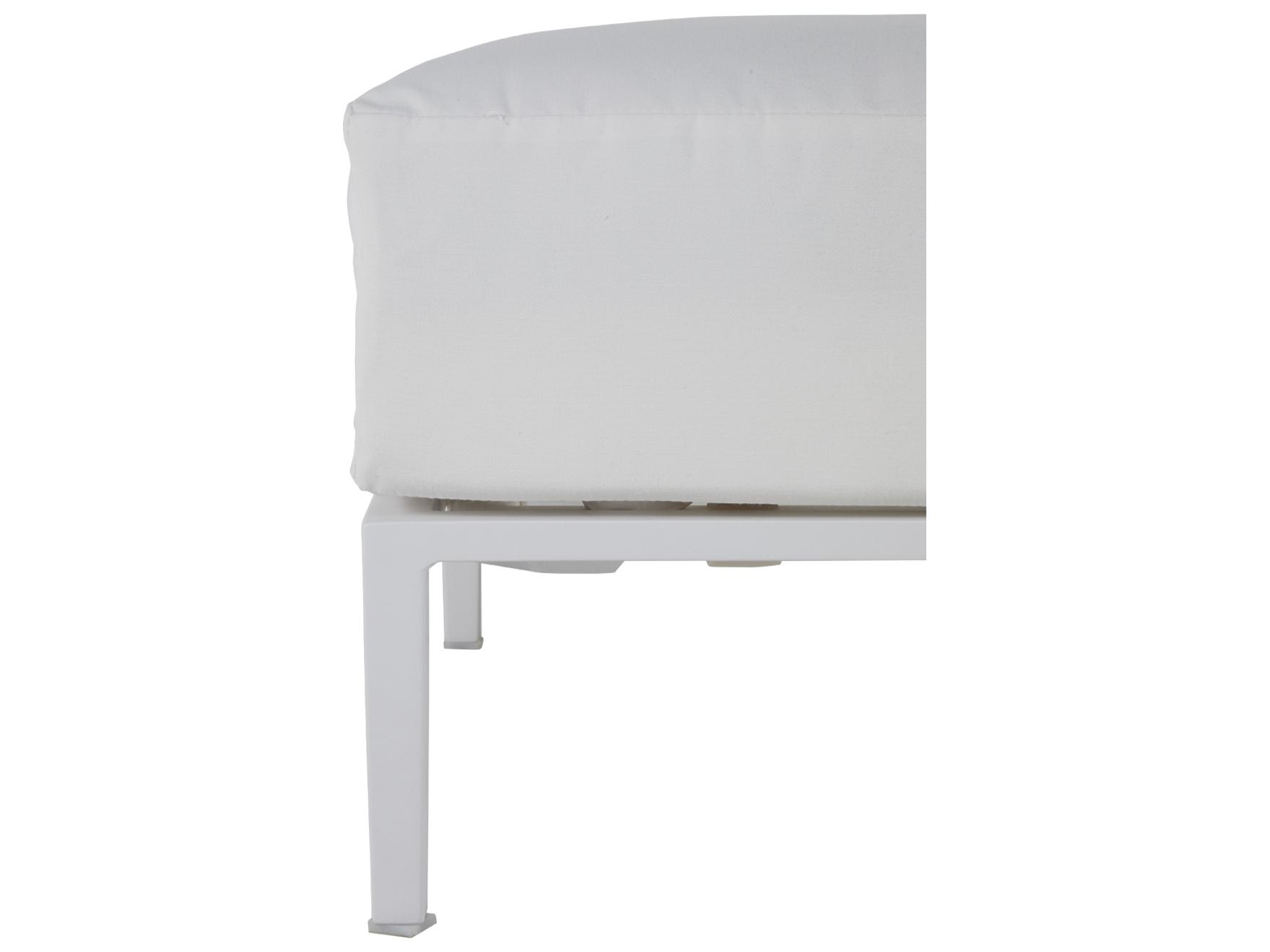 Summer Classics Havana Aluminum Patio Ottoman