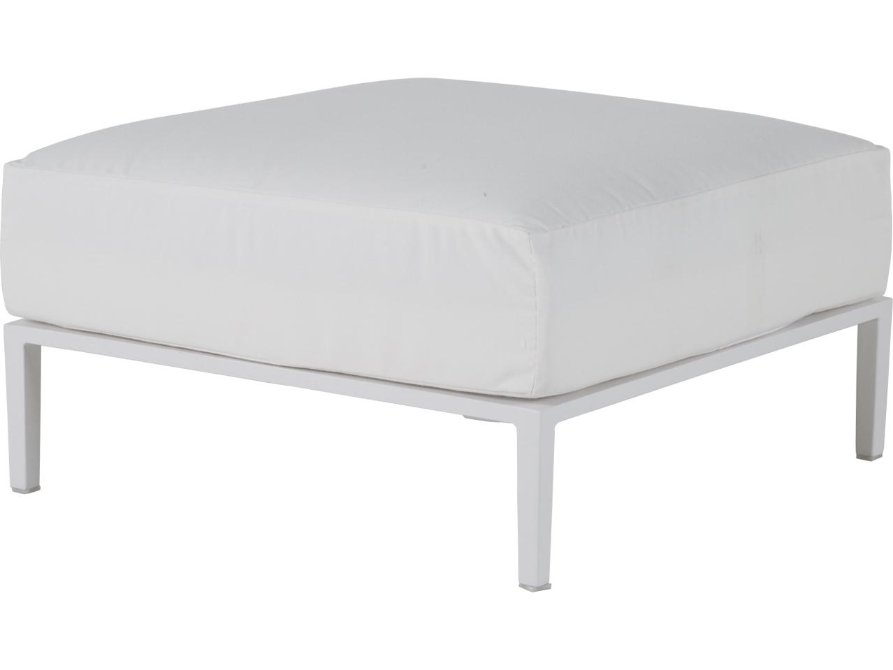 Summer Classics Havana Aluminum Patio Ottoman