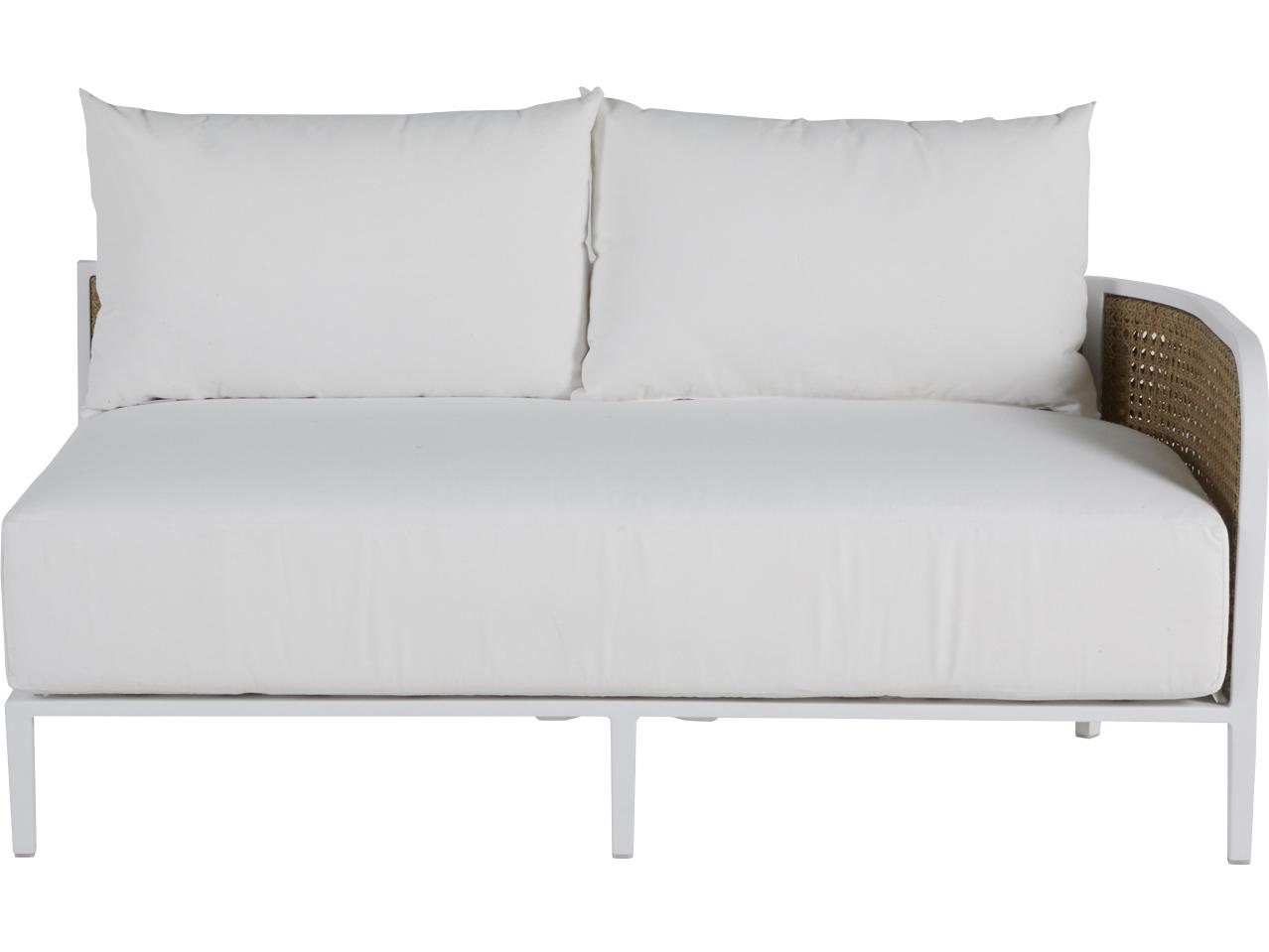 Summer Classics Havana Aluminum Right Arm Facing Patio Sofa