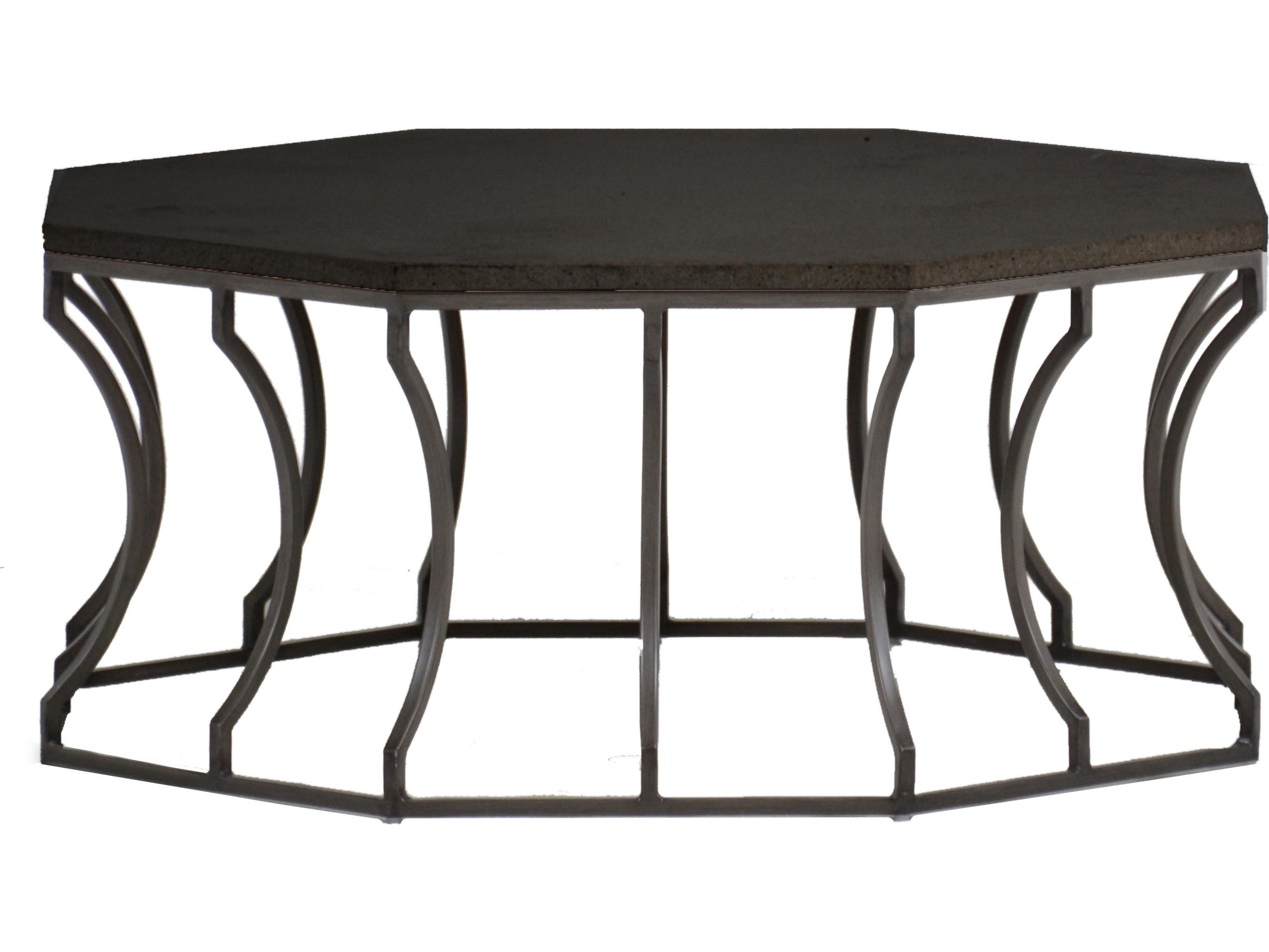 Summer Classics Audrey Hexagon Patio Coffee Table