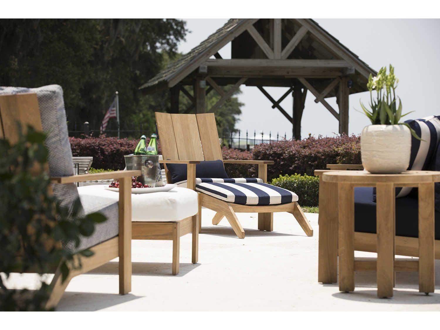 Summer Classics Ashland Teak Patio Lounge Set