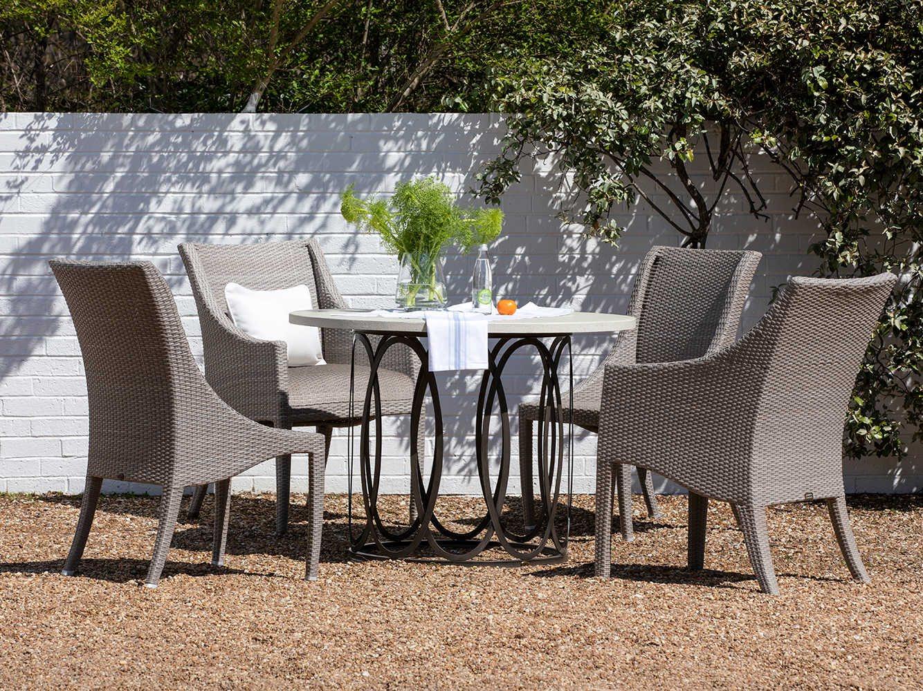 Summer Classics Athena Plus Wicker Patio Dining Set