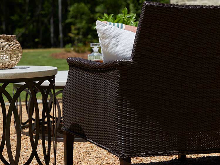 Summer Classics Bentley Wicker Cushion Outdoor Patio Lounge Set