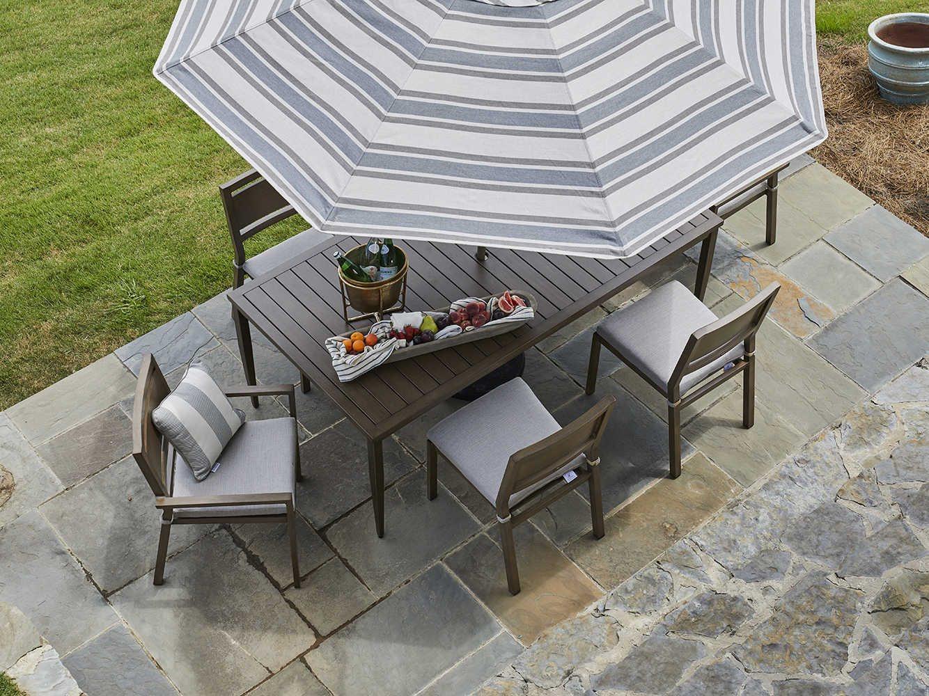 Summer Classics Avondale Aluminum Patio Dining Set