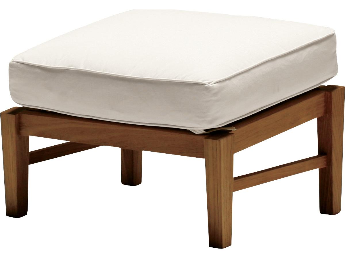 Summer Classics Croquet Teak Ottoman Replacement Cushions