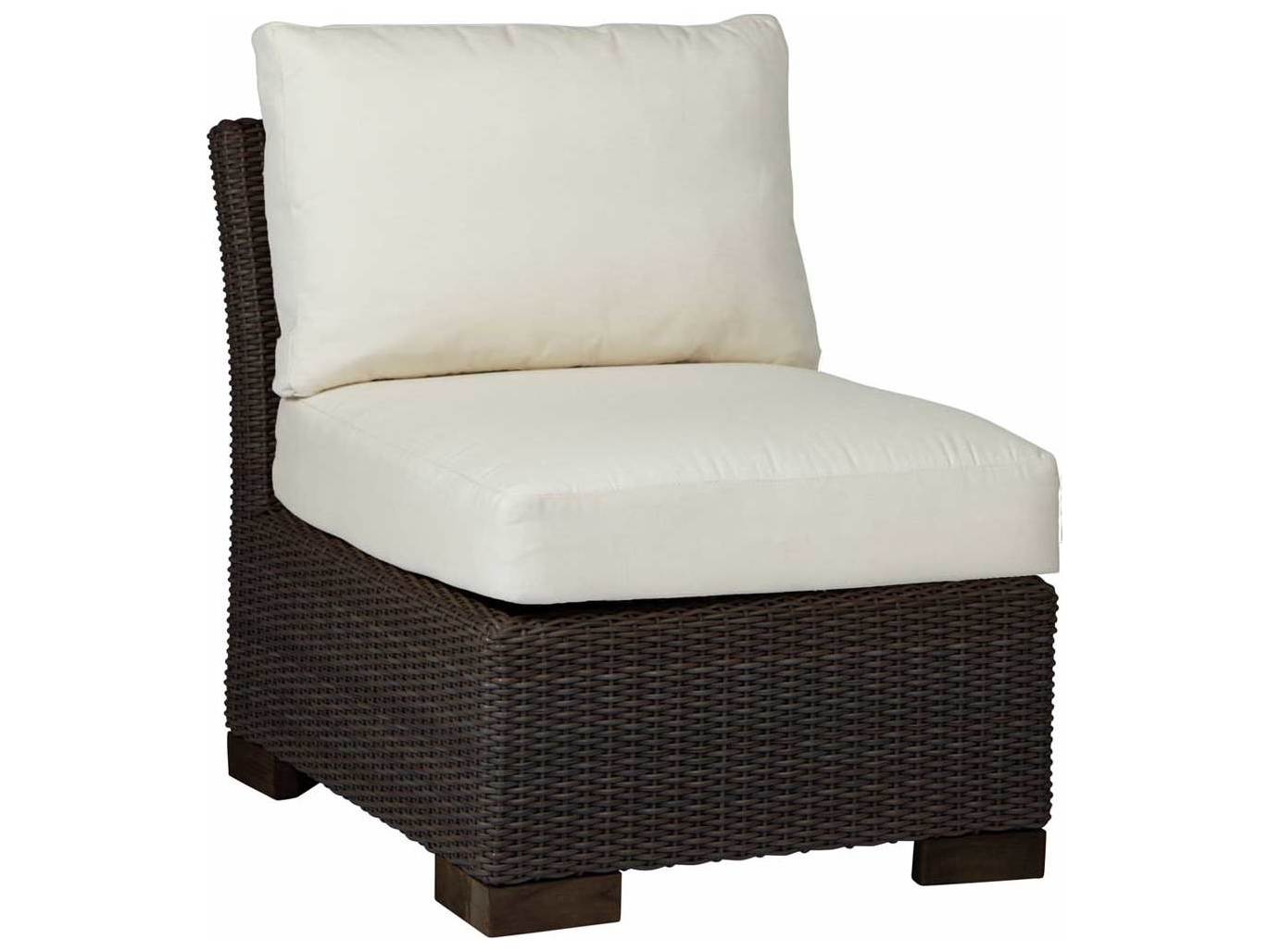 Summer Classics Club Woven Slipper Chair Set Replacement Cushions