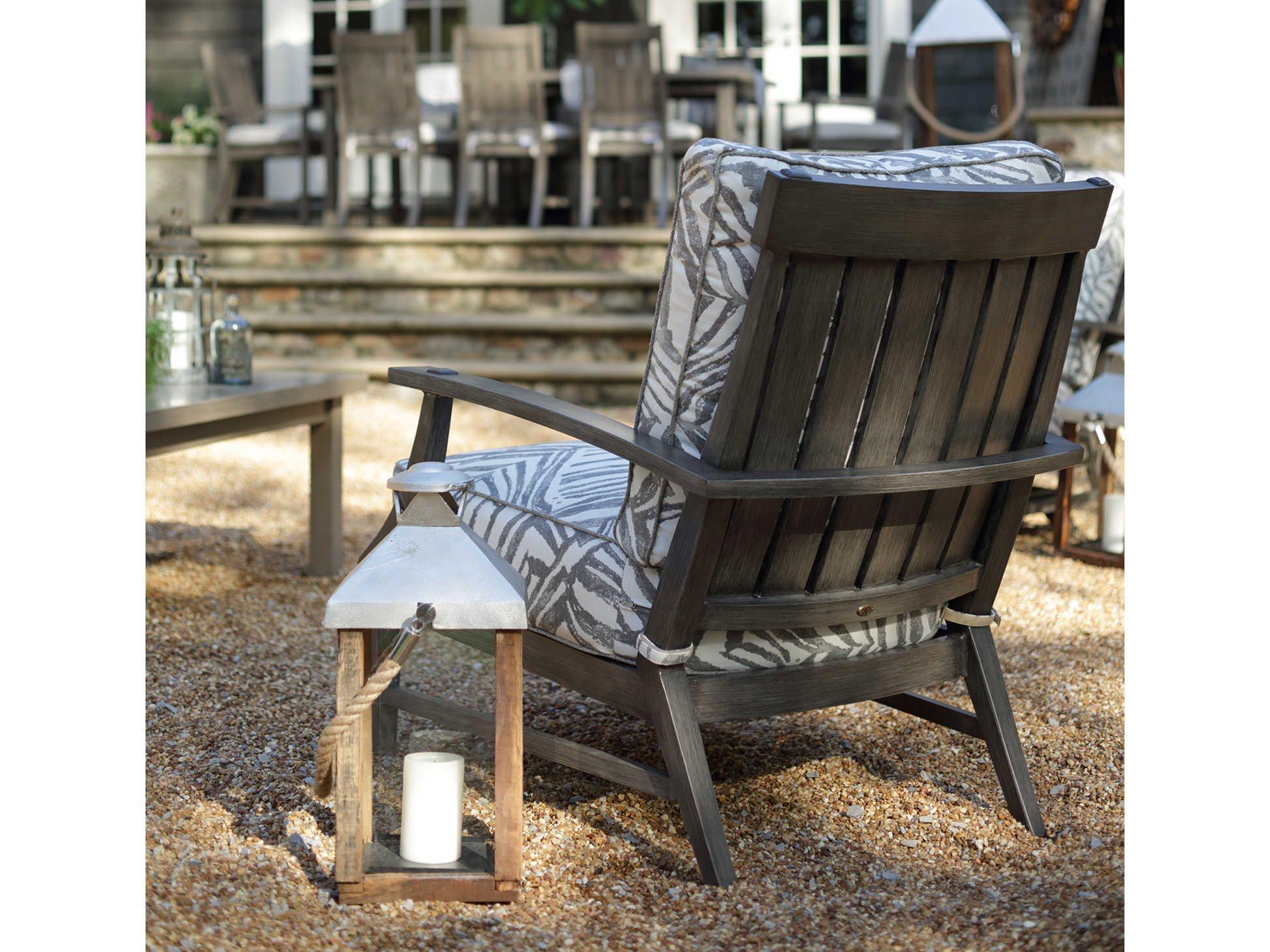 Summer Classics Croquet Aluminum Outdoor Lounge Set