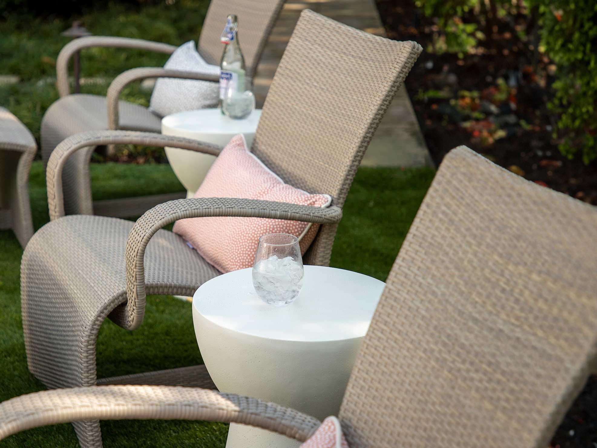 Summer Classics Halo Wicker Outdoor Lounge Set