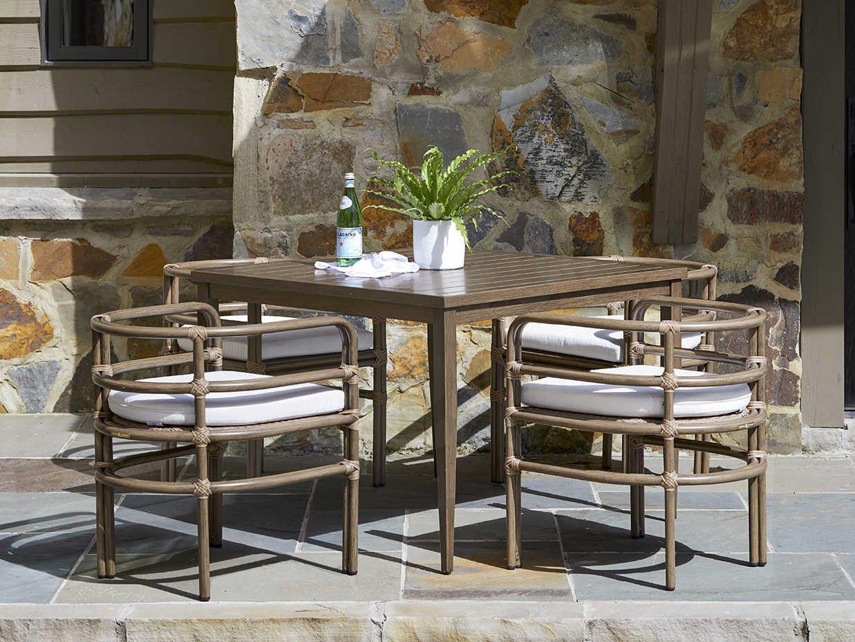 Summer Classics Malibu Aluminum Patio Dining Set