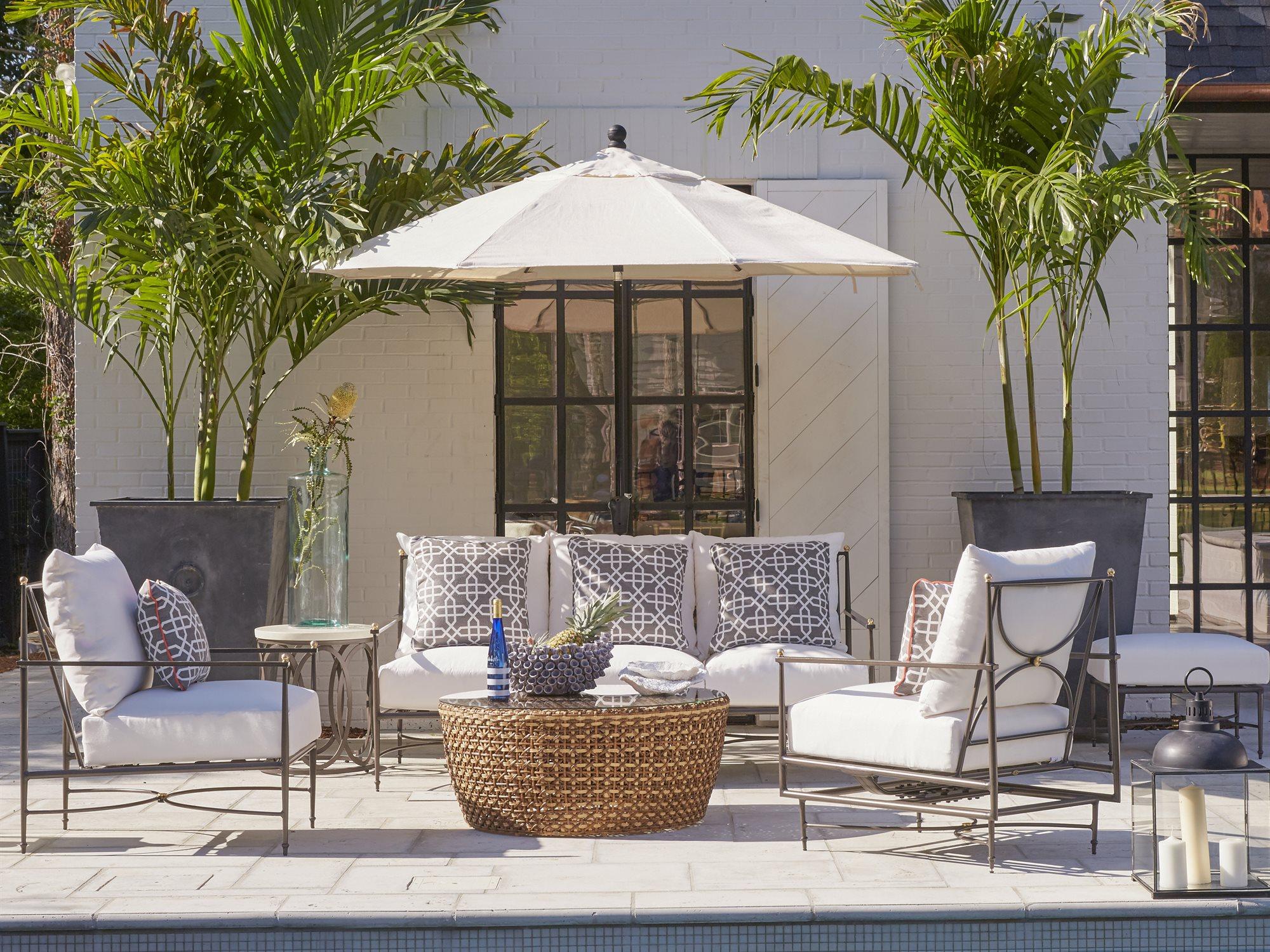 Summer Classics Roma Aluminum Patio Lounge Set