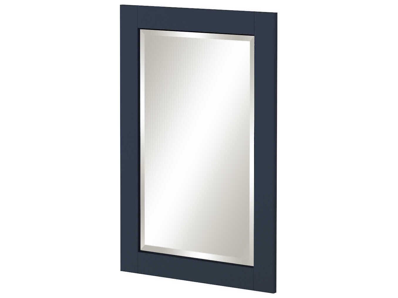 Sunny Wood Blue Topaz Wall Mirror Vertical