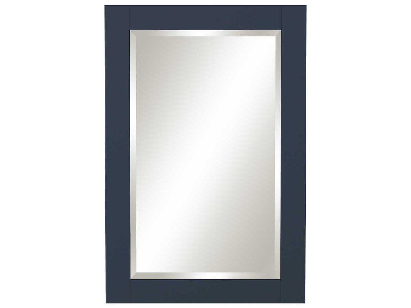 Sunny Wood Blue Topaz Wall Mirror Vertical