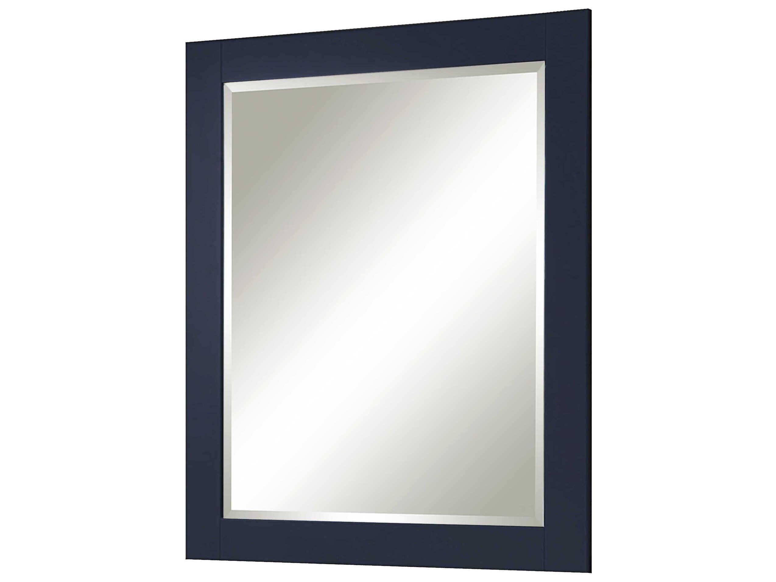 Sunny Wood Blue Topaz Wall Mirror Vertical