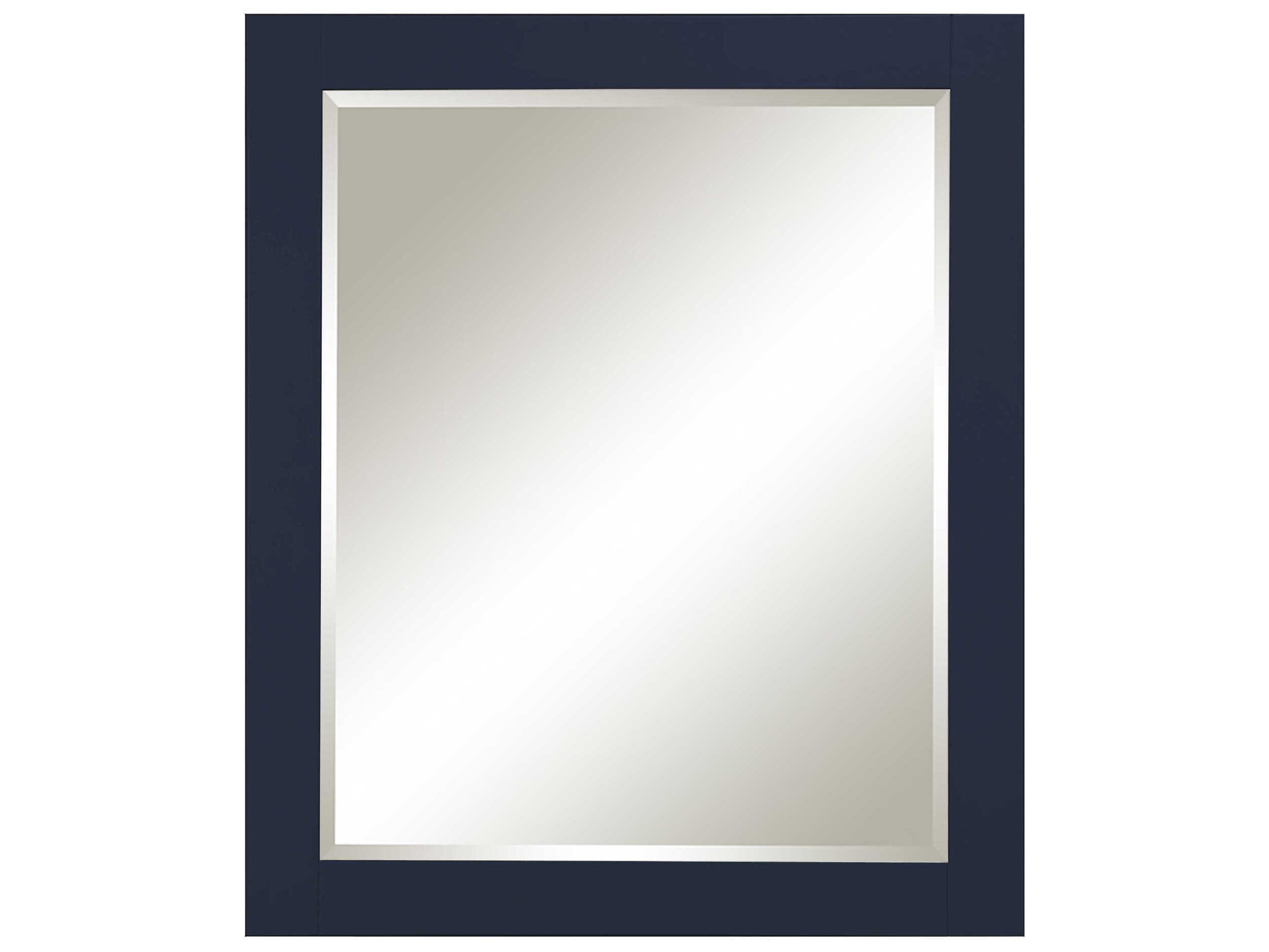 Sunny Wood Blue Topaz Wall Mirror Vertical