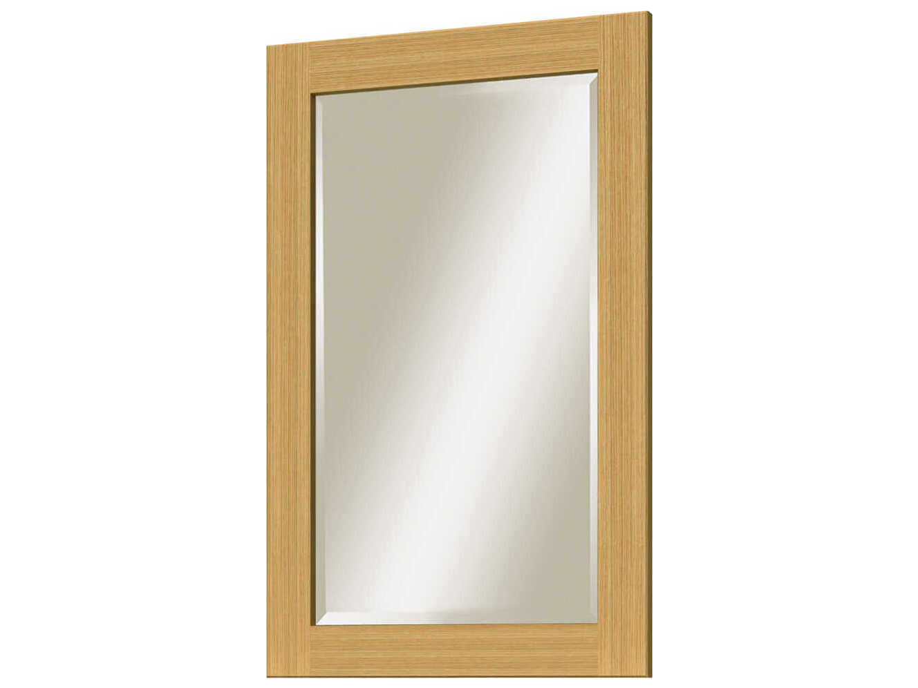 Sunny Wood Forrester Ridge Natural Oak Wall Mirror Vertical
