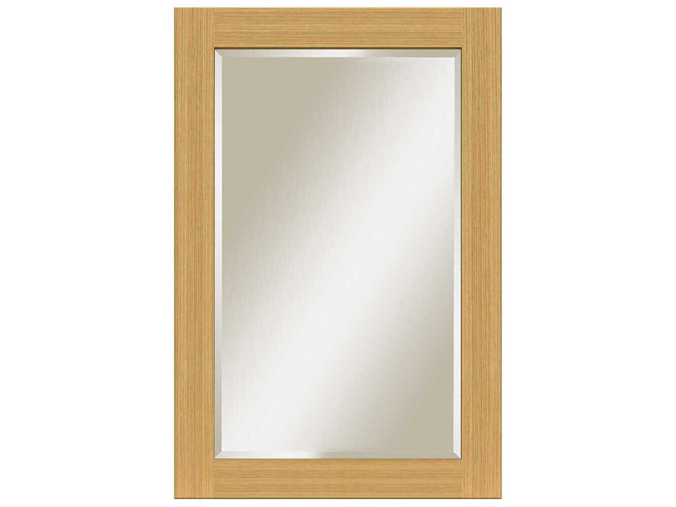 Sunny Wood Forrester Ridge Natural Oak Wall Mirror Vertical