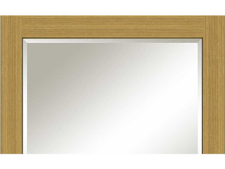 Sunny Wood Forrester Ridge Natural Oak Wall Mirror Rectangular