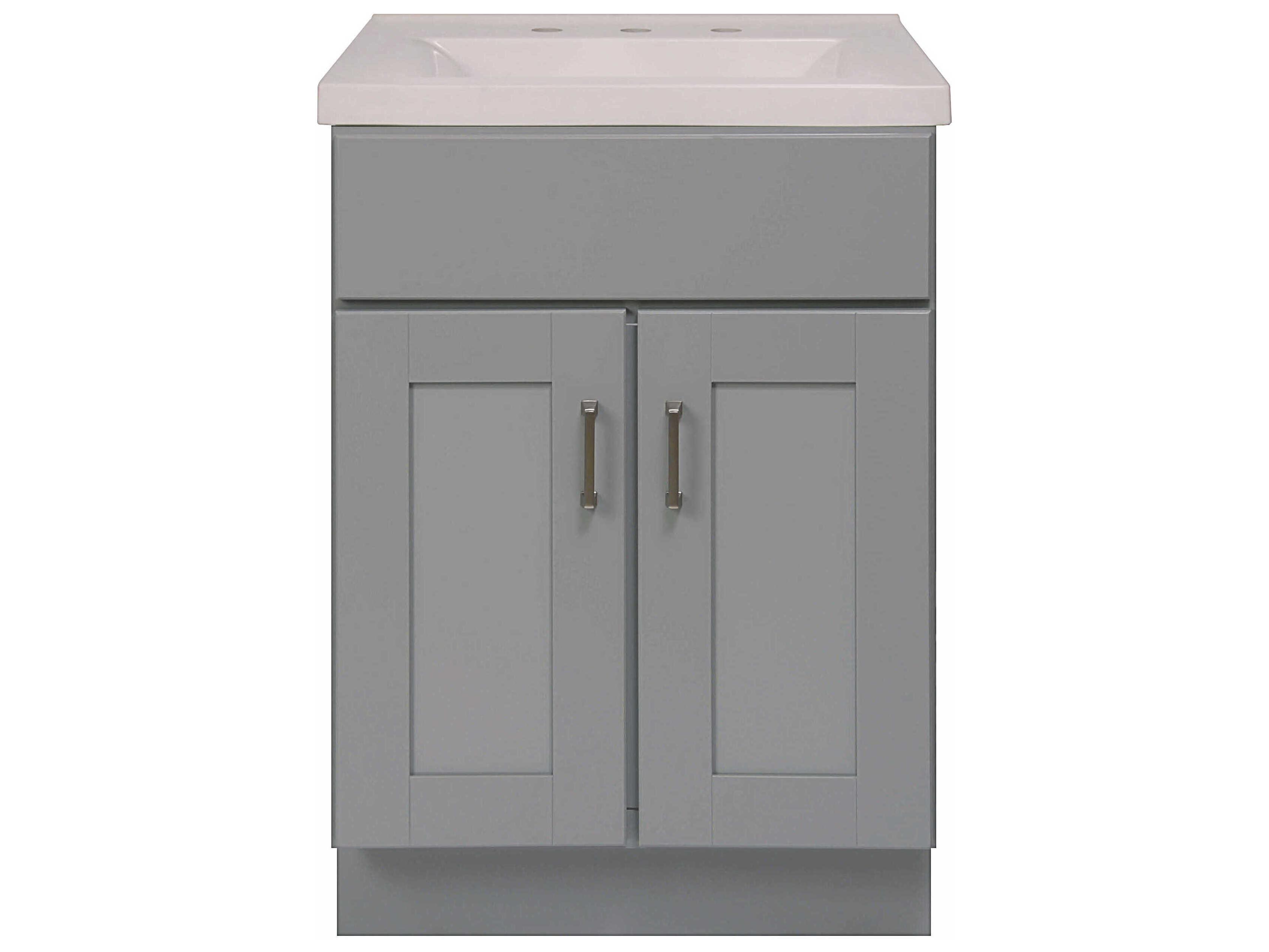 Sunny Wood Grayson Dove Gray Vanity