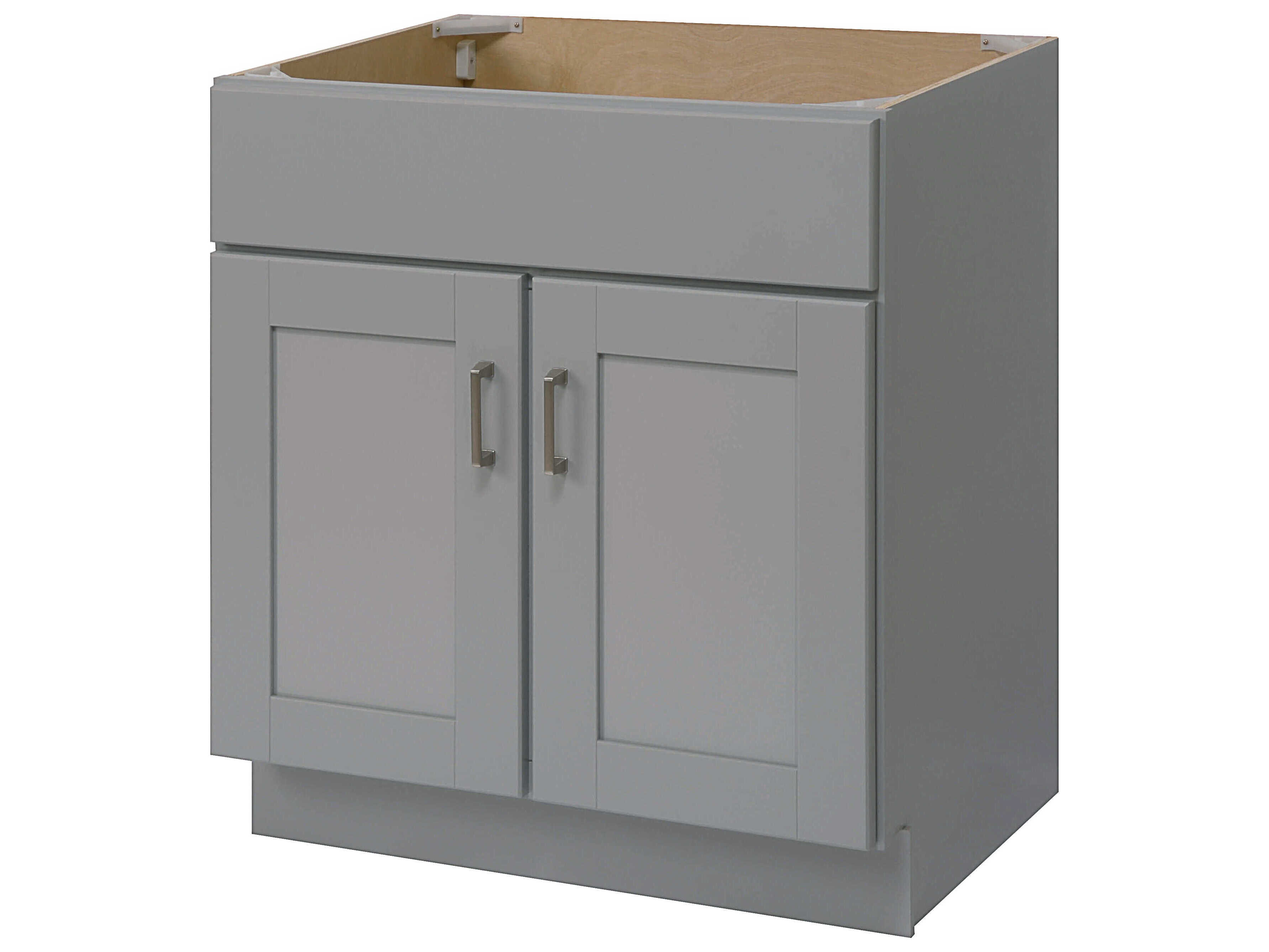 Sunny Wood Grayson Dove Gray Vanity
