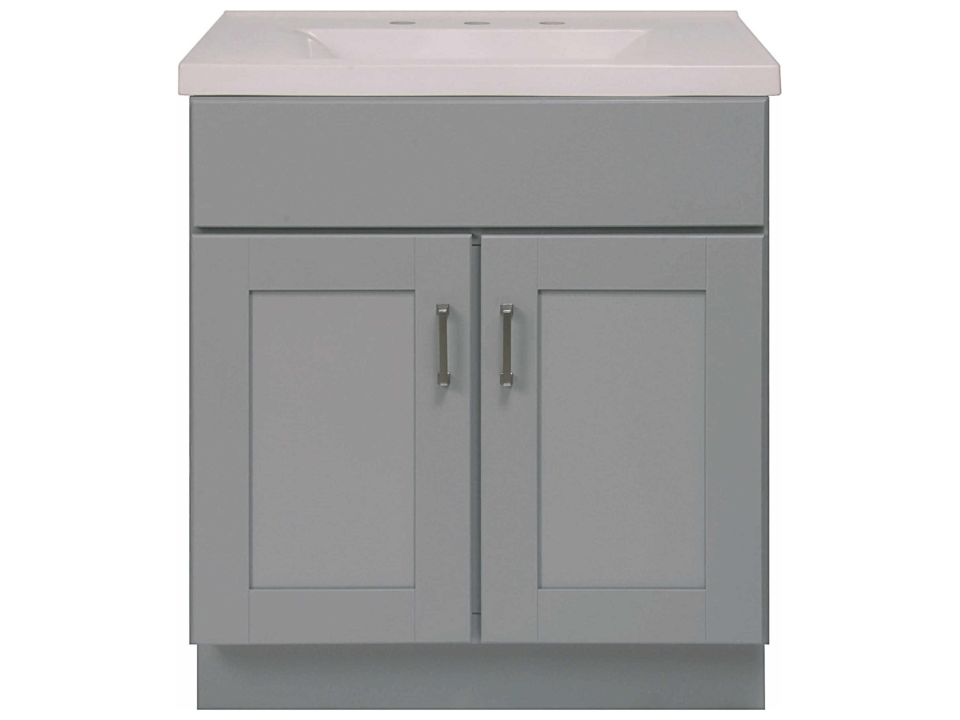 Sunny Wood Grayson Dove Gray Vanity