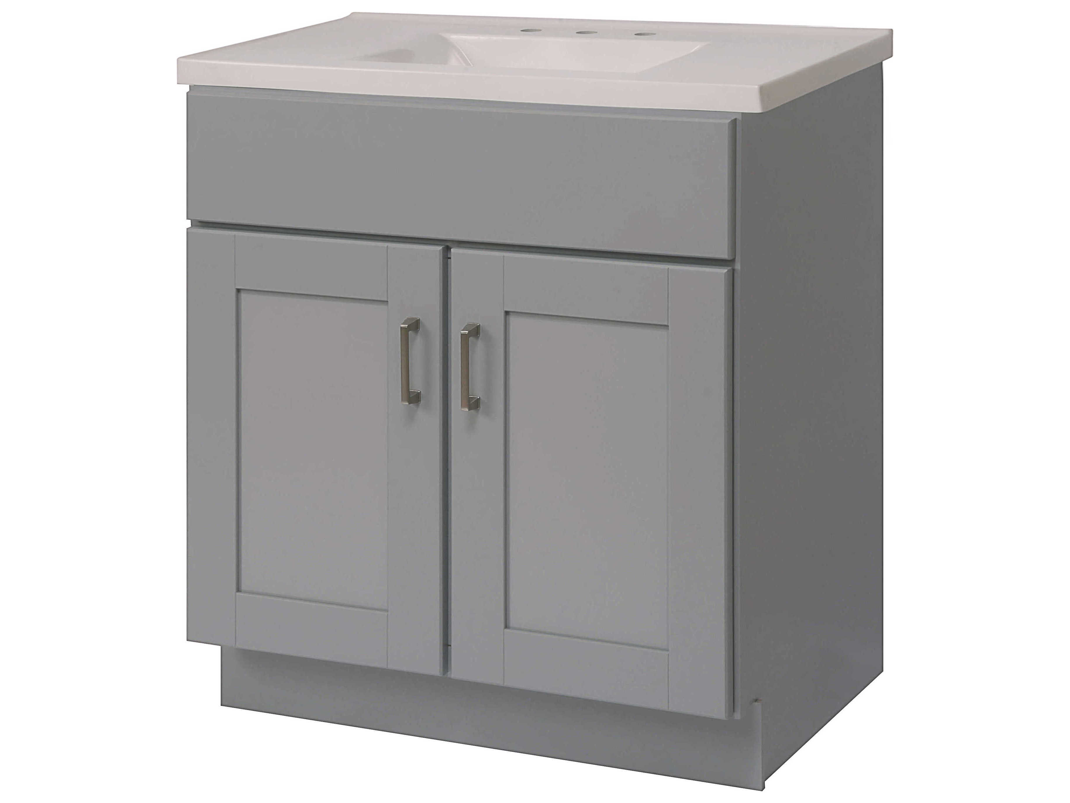 Sunny Wood Grayson Dove Gray Vanity