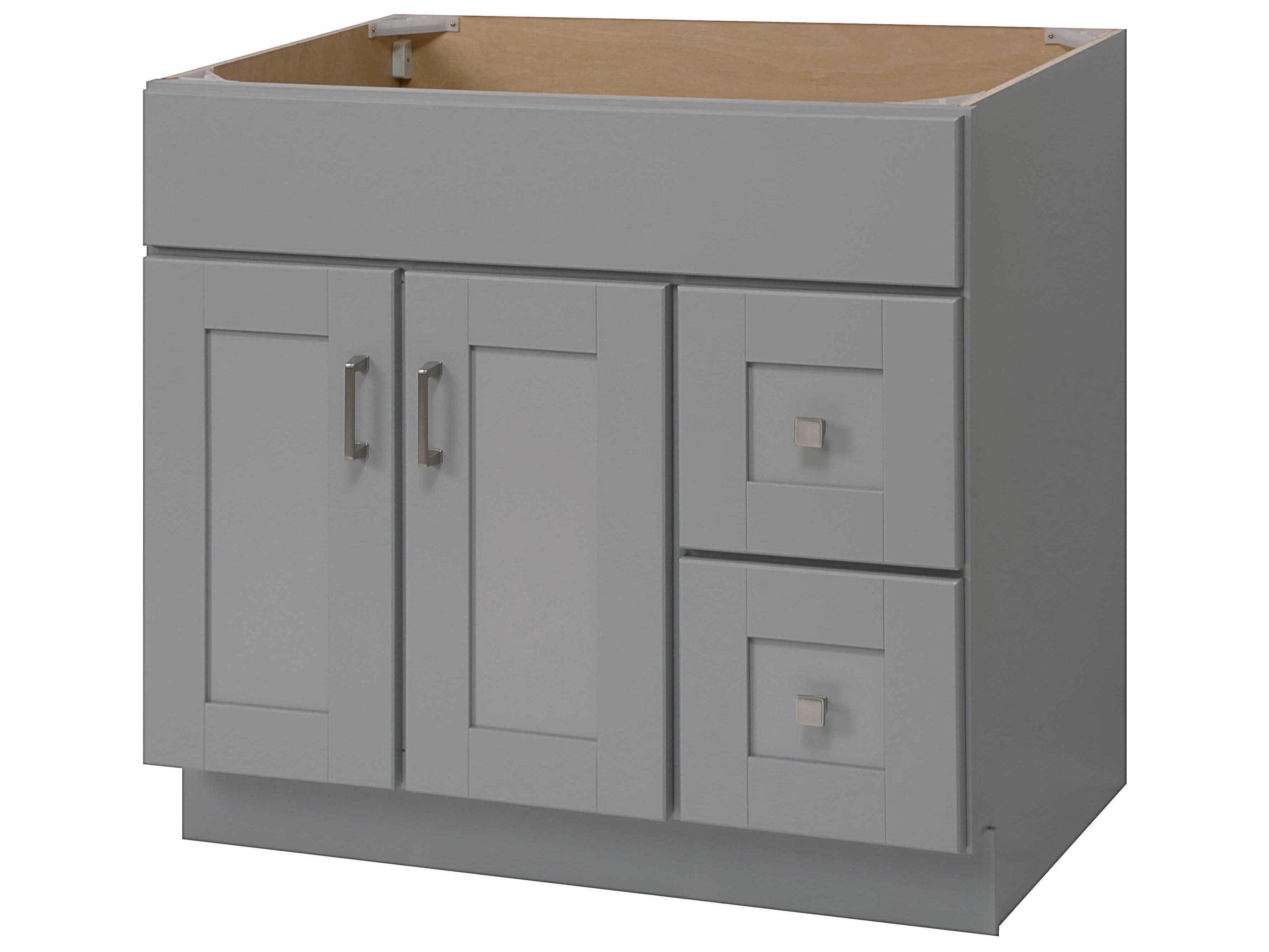 Sunny Wood Grayson Dove Gray Vanity