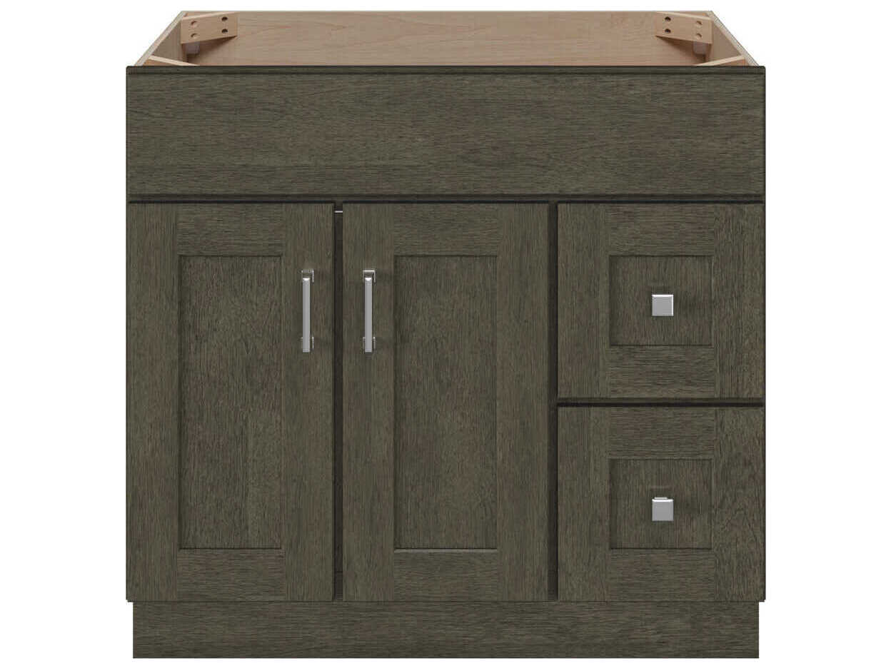 Sunny Wood Livingstone Shale Grey Vanity