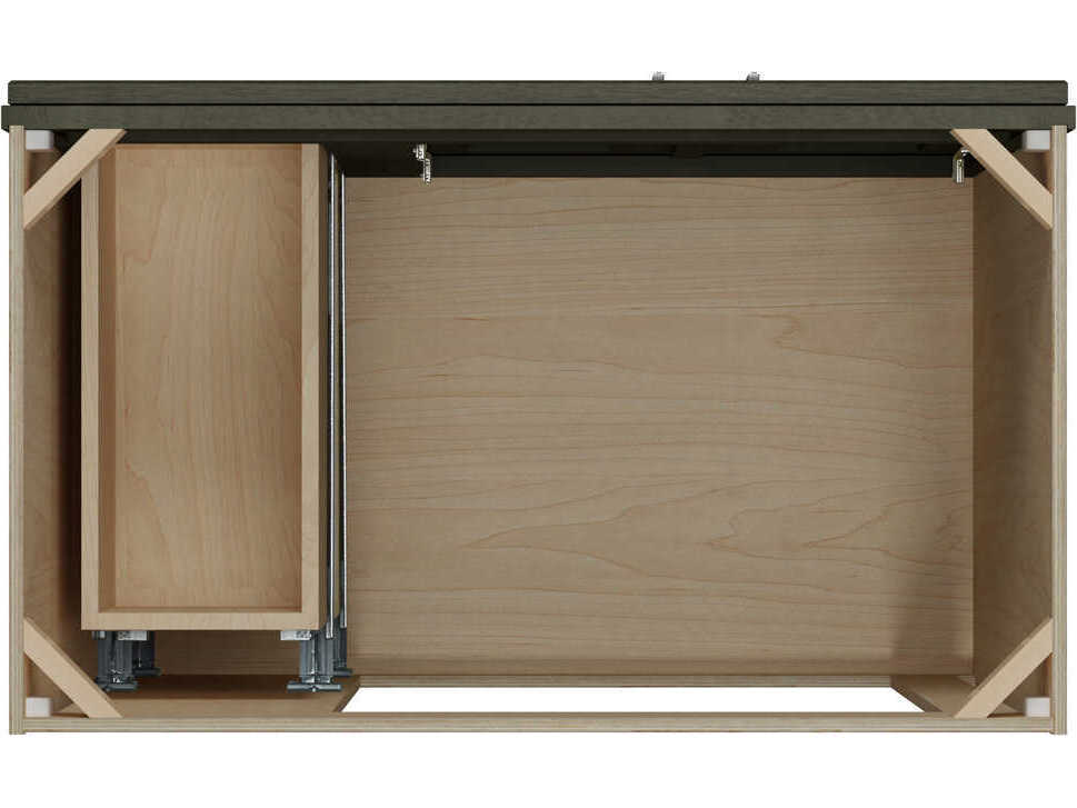 Sunny Wood Livingstone Shale Grey Vanity