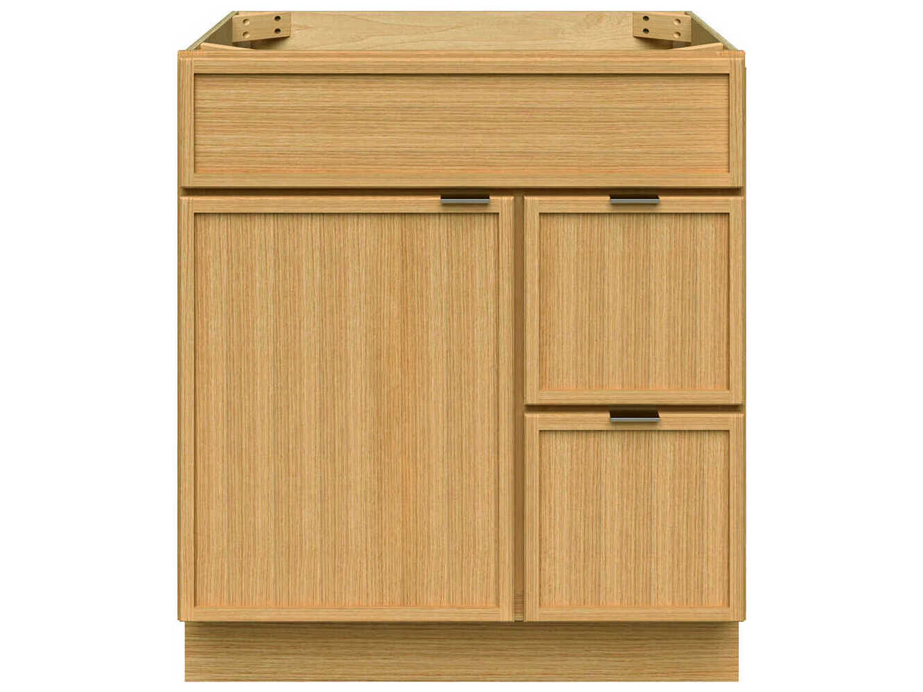 Sunny Wood Nikko Clear Oak Vanity