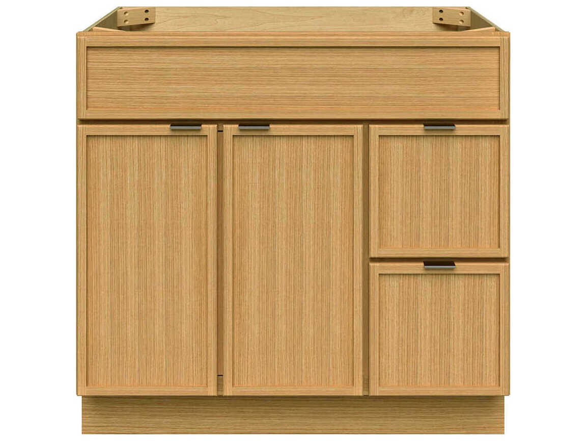 Sunny Wood Nikko Clear Oak Vanity