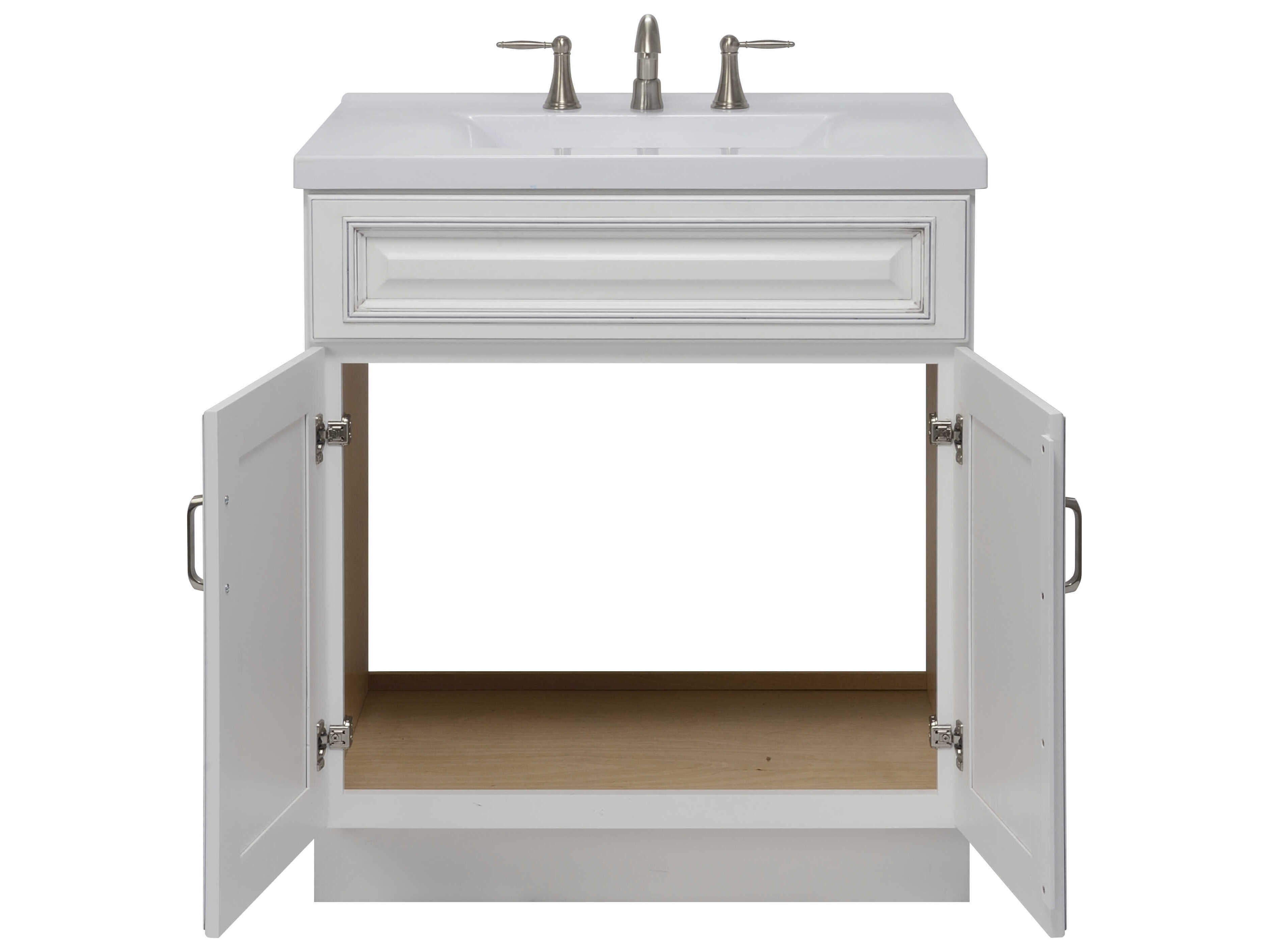 Sunny Wood Riley Fresh White Vanity