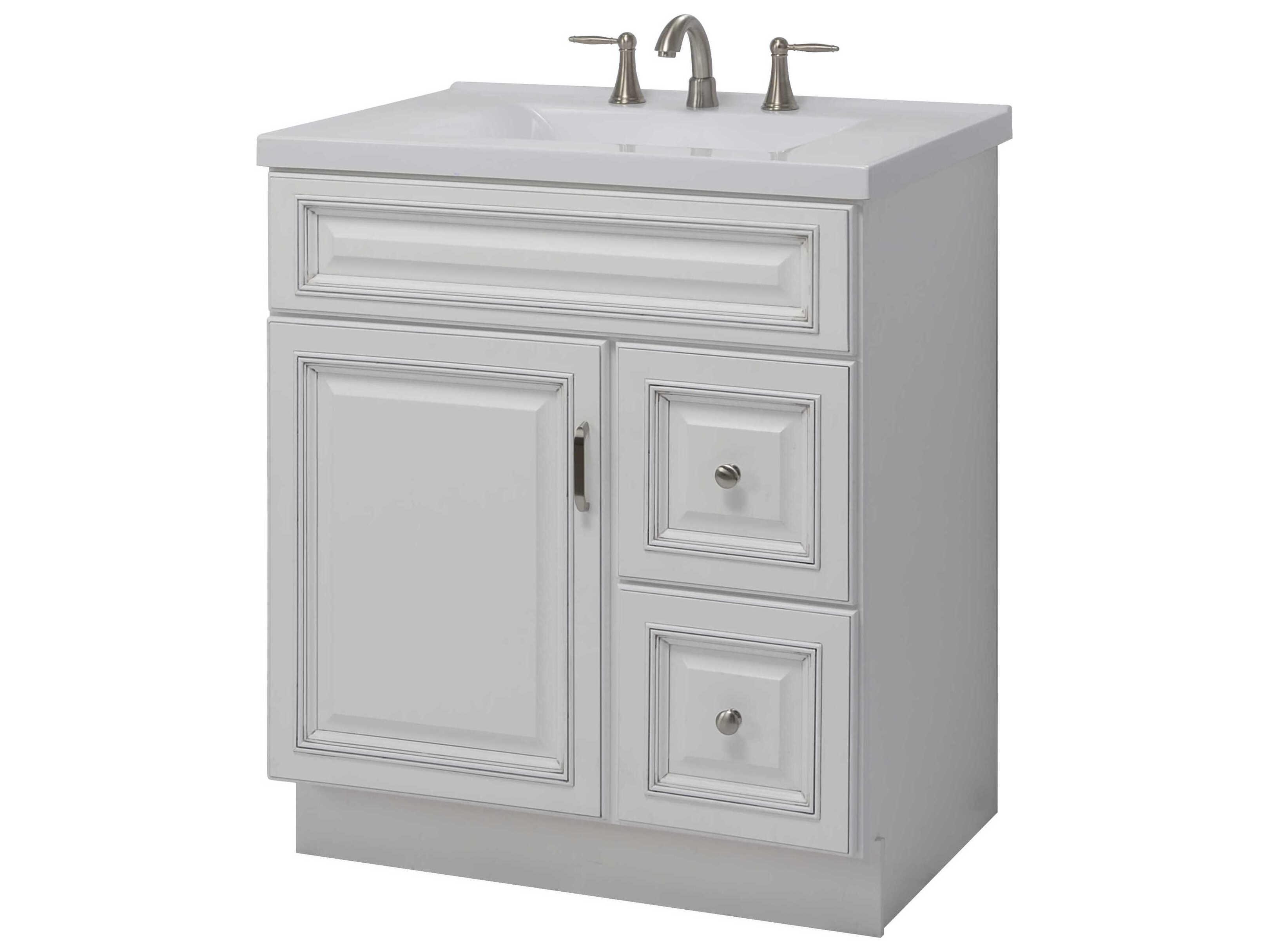 Sunny Wood Riley Fresh White Vanity