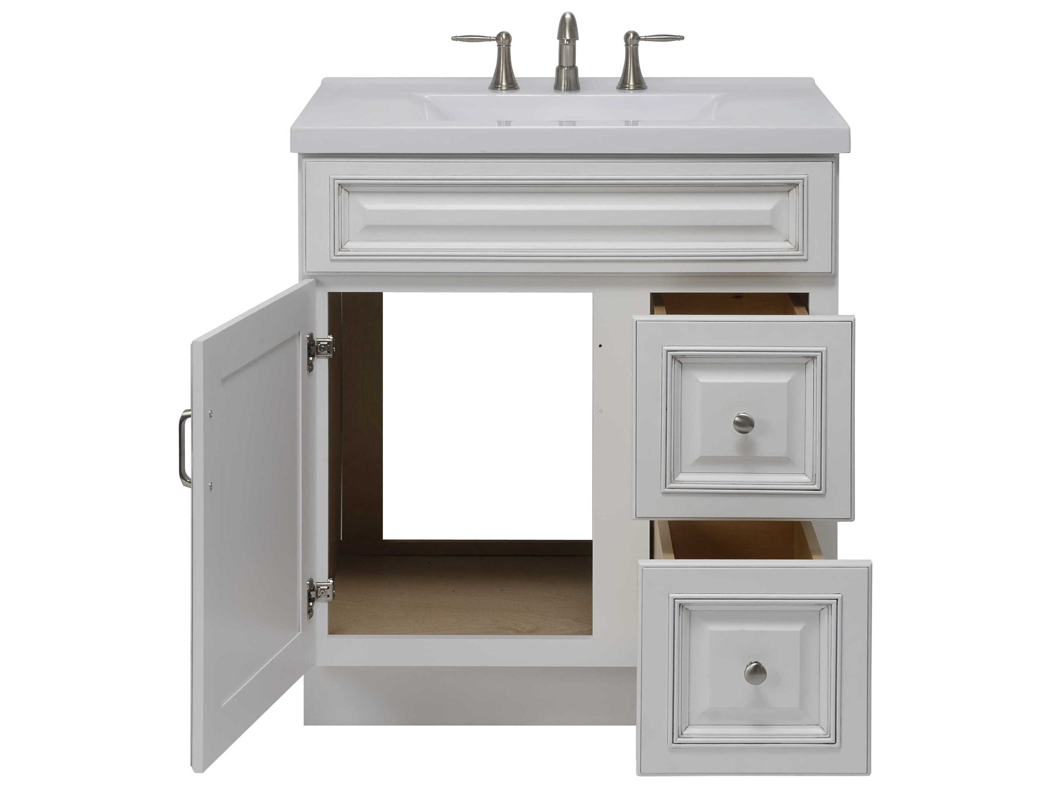Sunny Wood Riley Fresh White Vanity
