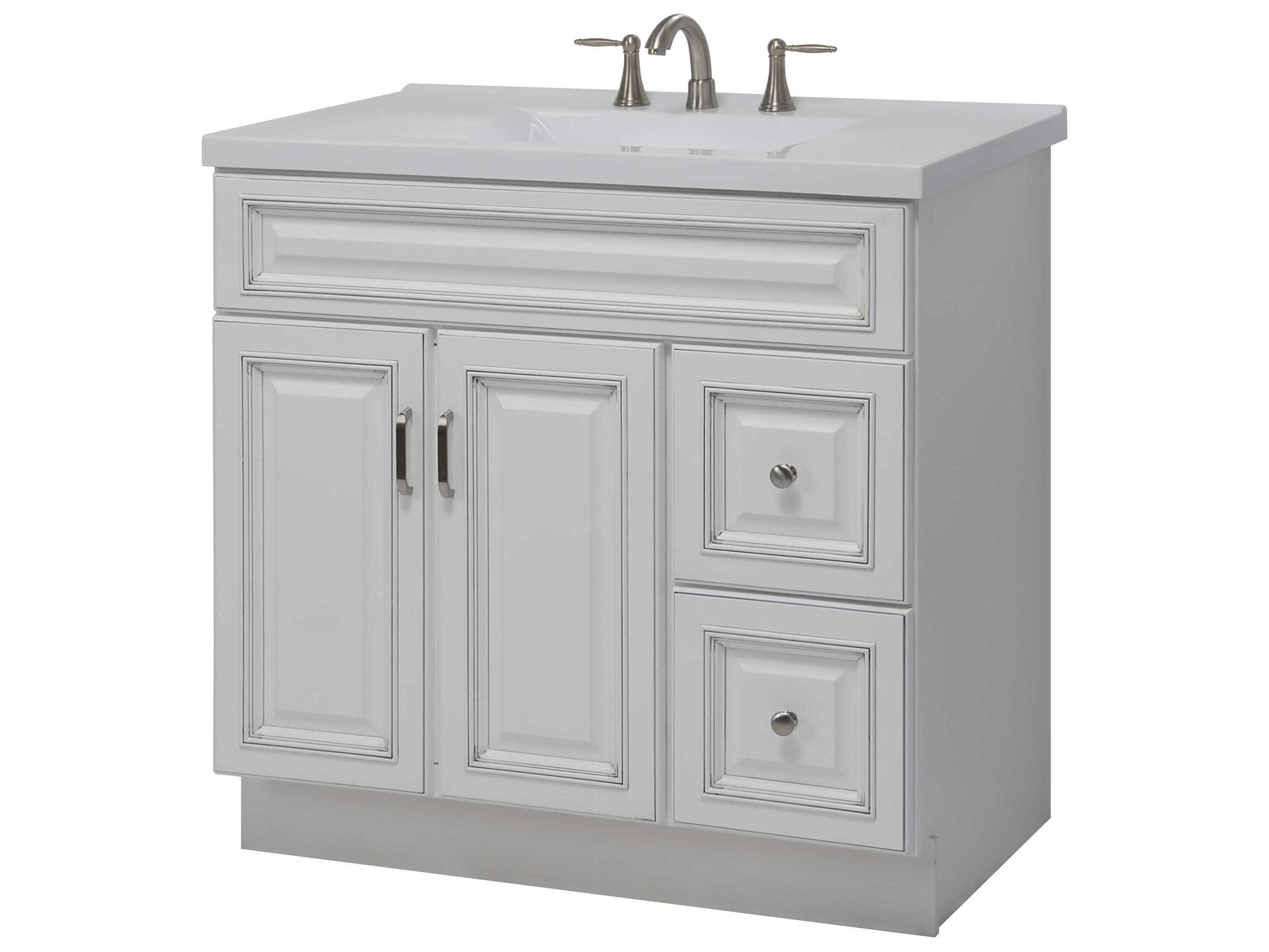 Sunny Wood Riley Fresh White Vanity