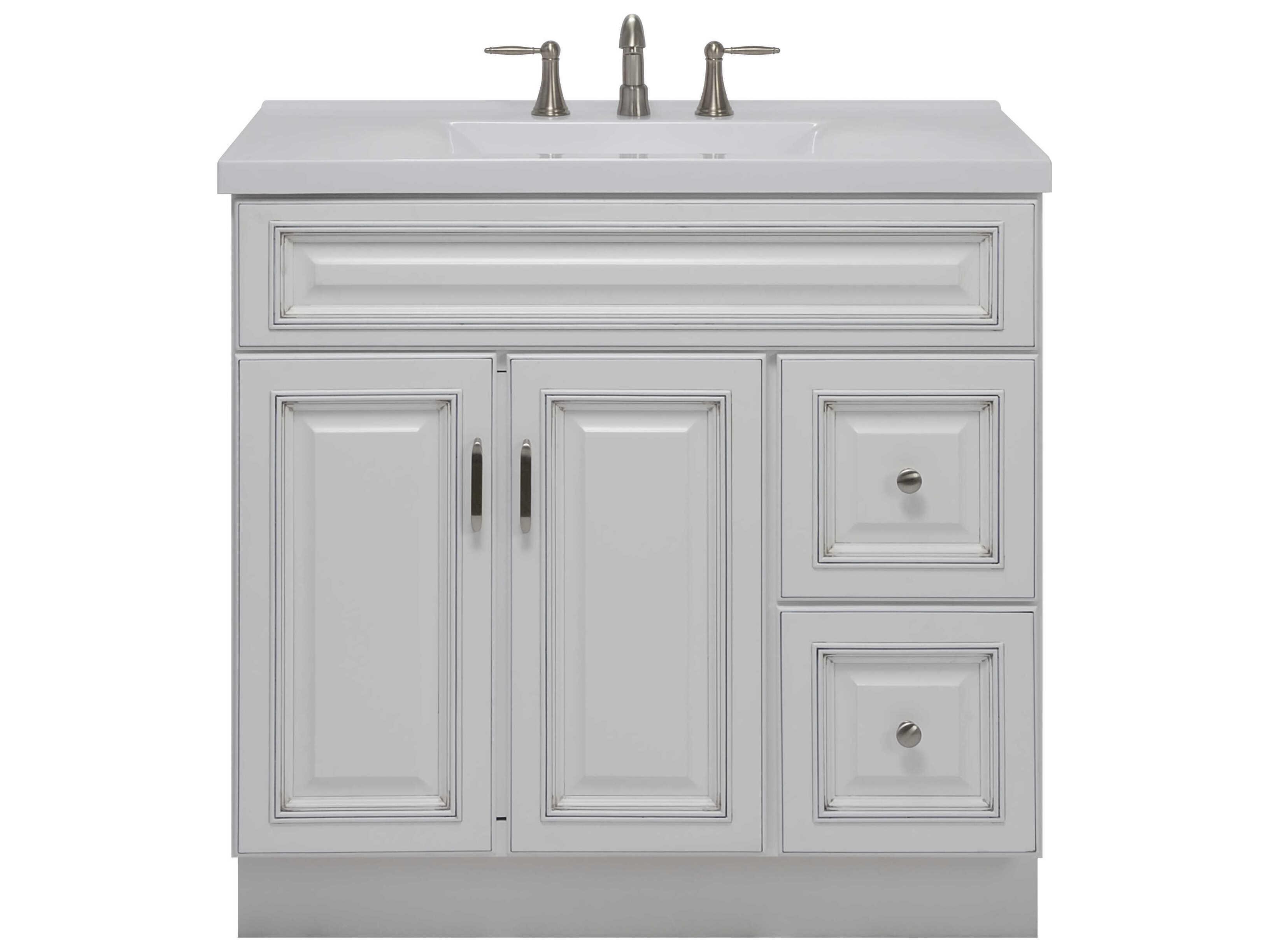 Sunny Wood Riley Fresh White Vanity