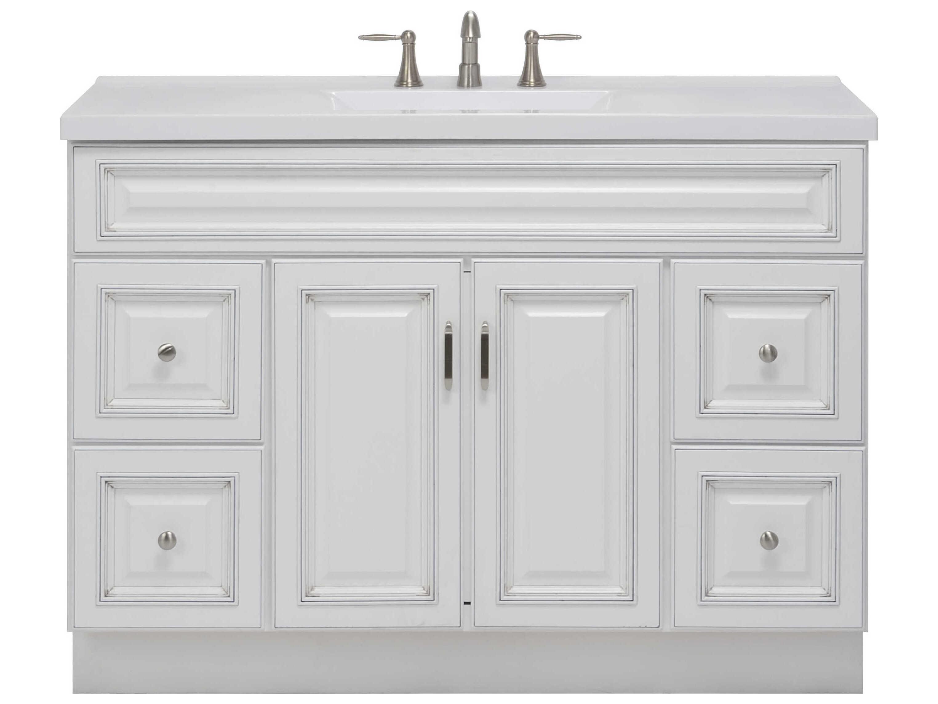 Sunny Wood Riley Fresh White Vanity