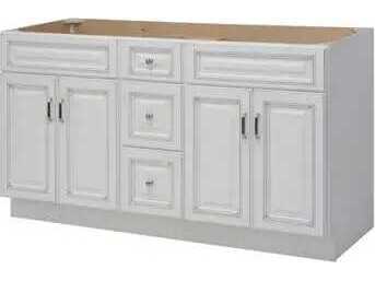 Sunny Wood Riley Fresh White Vanity
