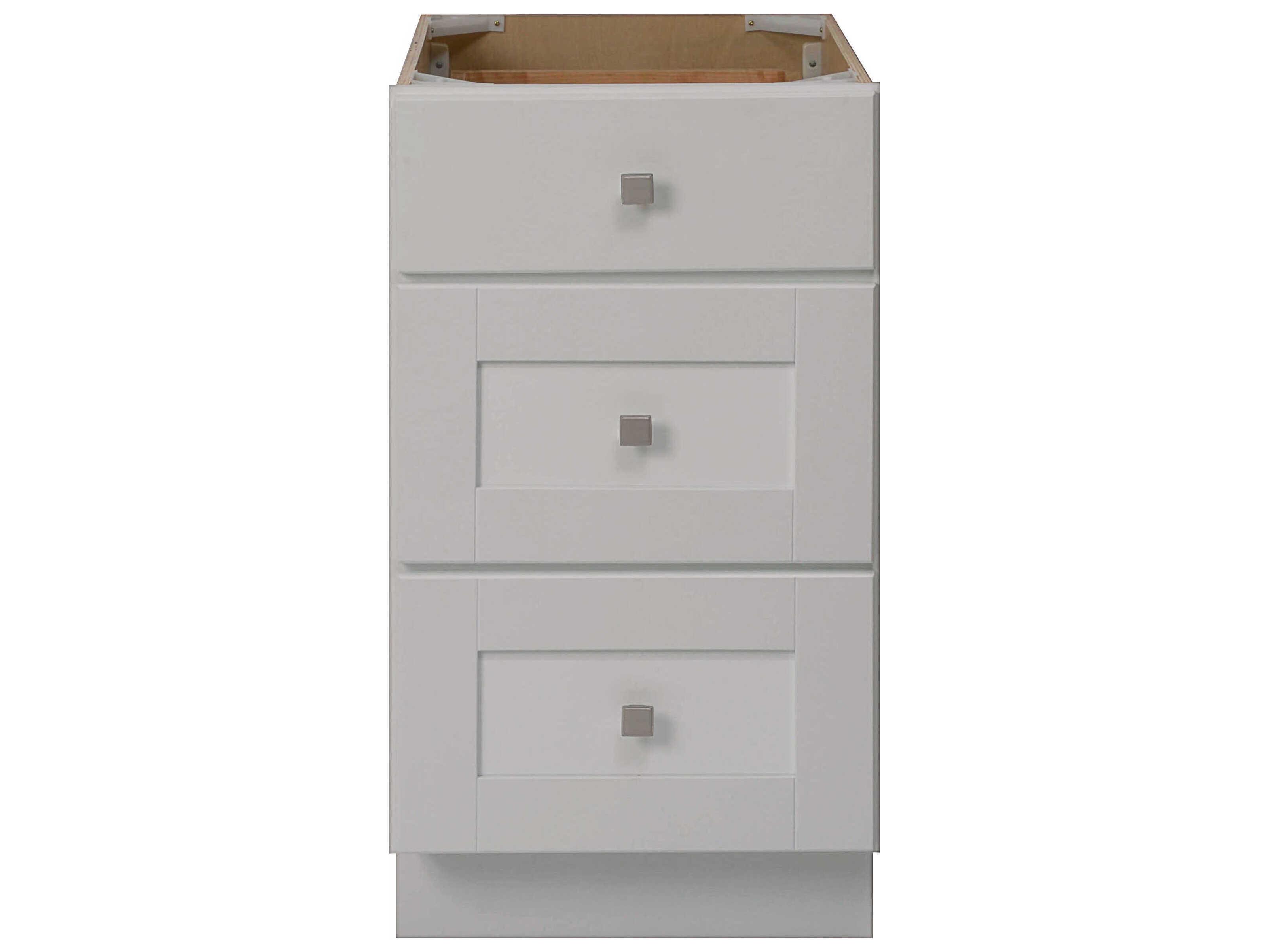 Sunny Wood Shaker Hill Designer White Vanity