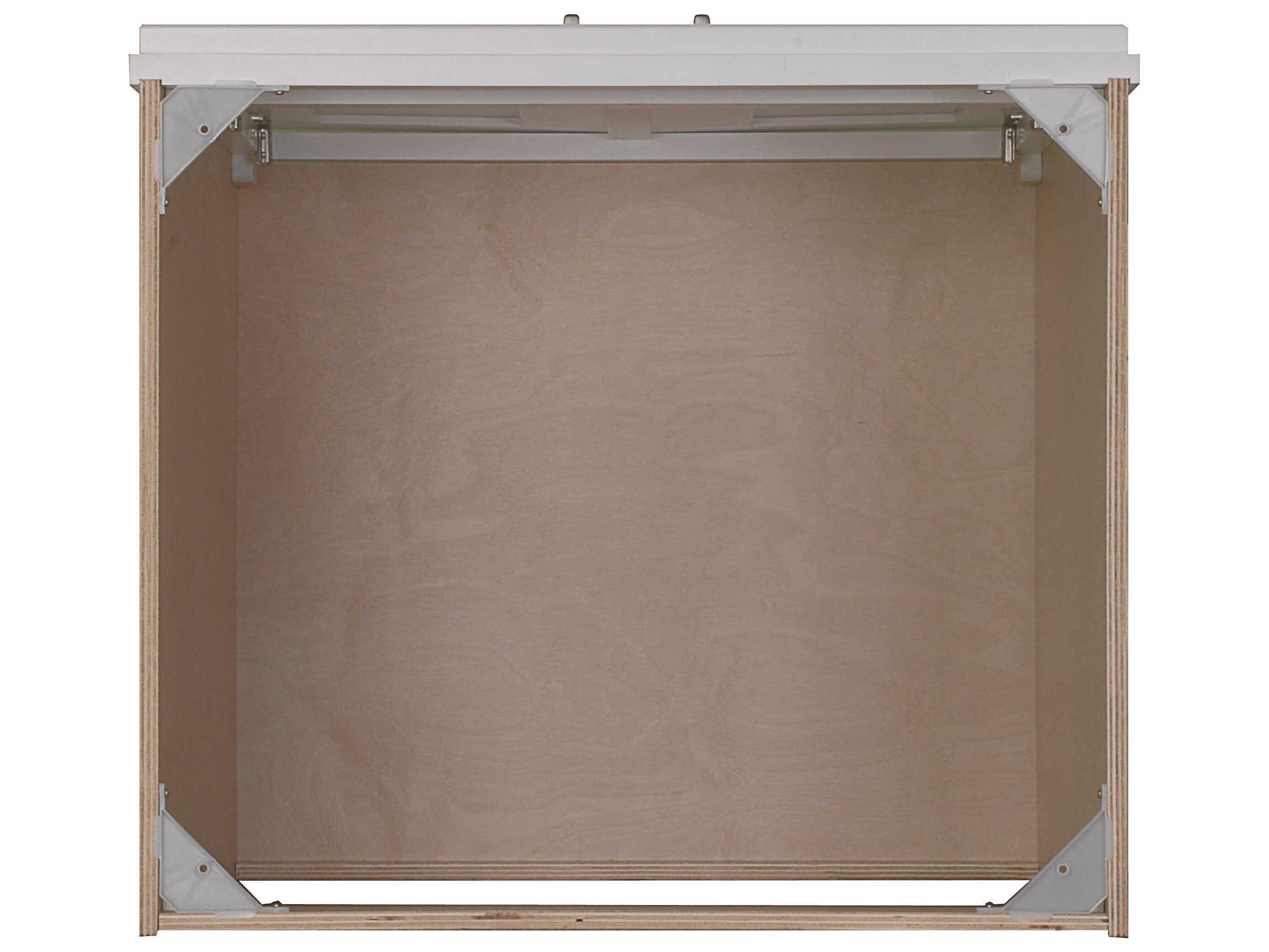 Sunny Wood Shaker Hill Designer White Vanity