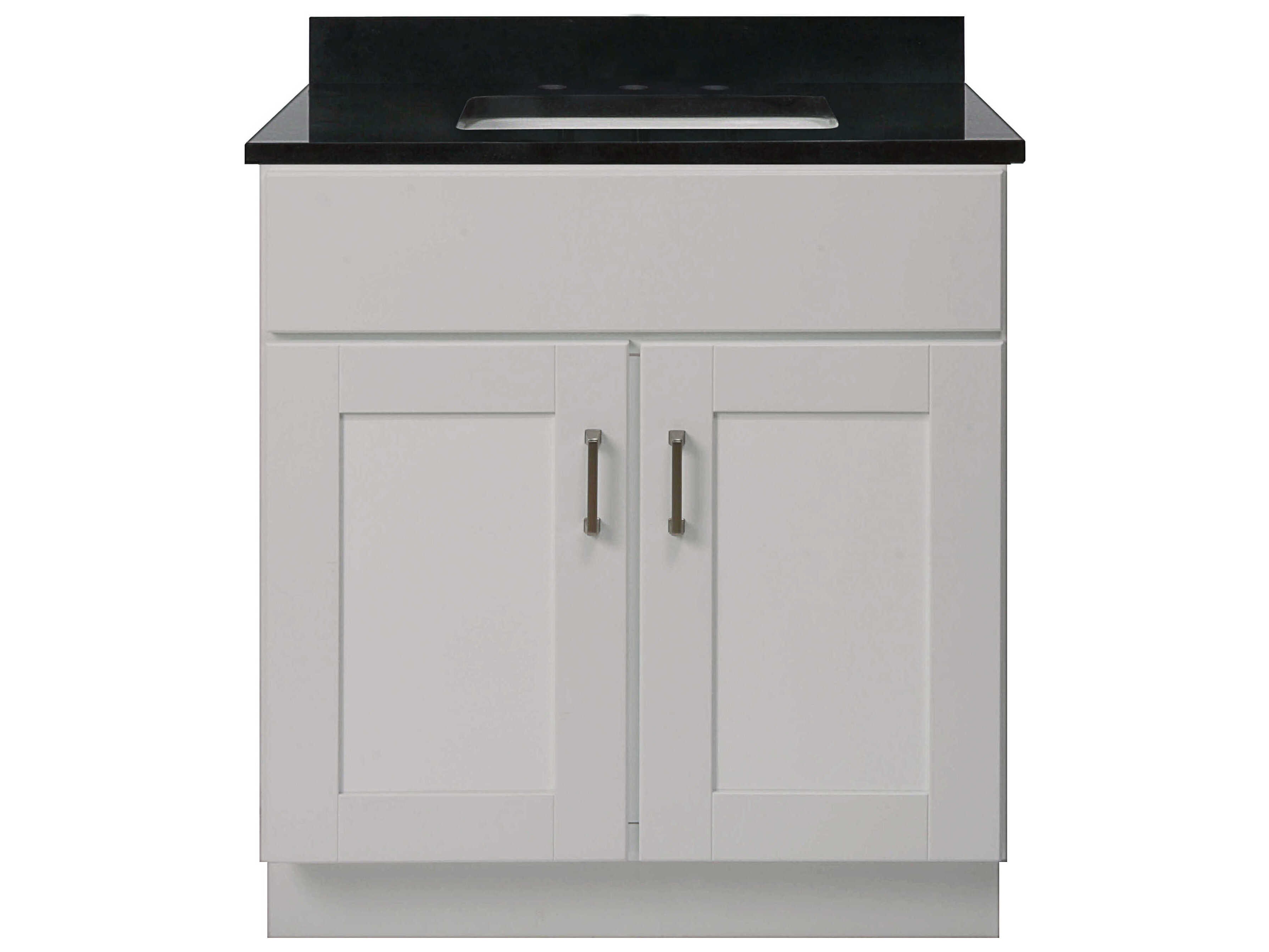 Sunny Wood Shaker Hill Designer White Vanity
