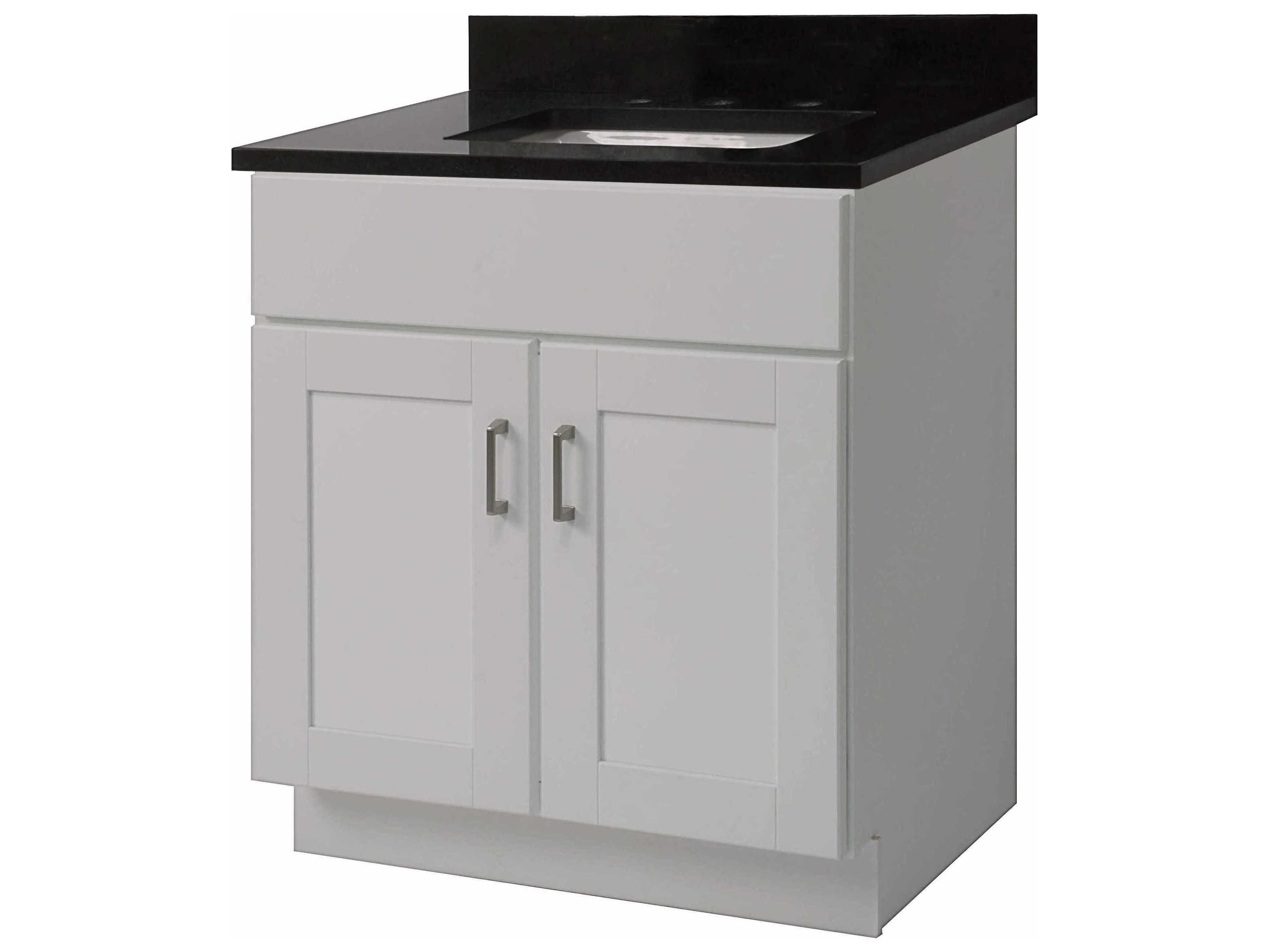 Sunny Wood Shaker Hill Designer White Vanity