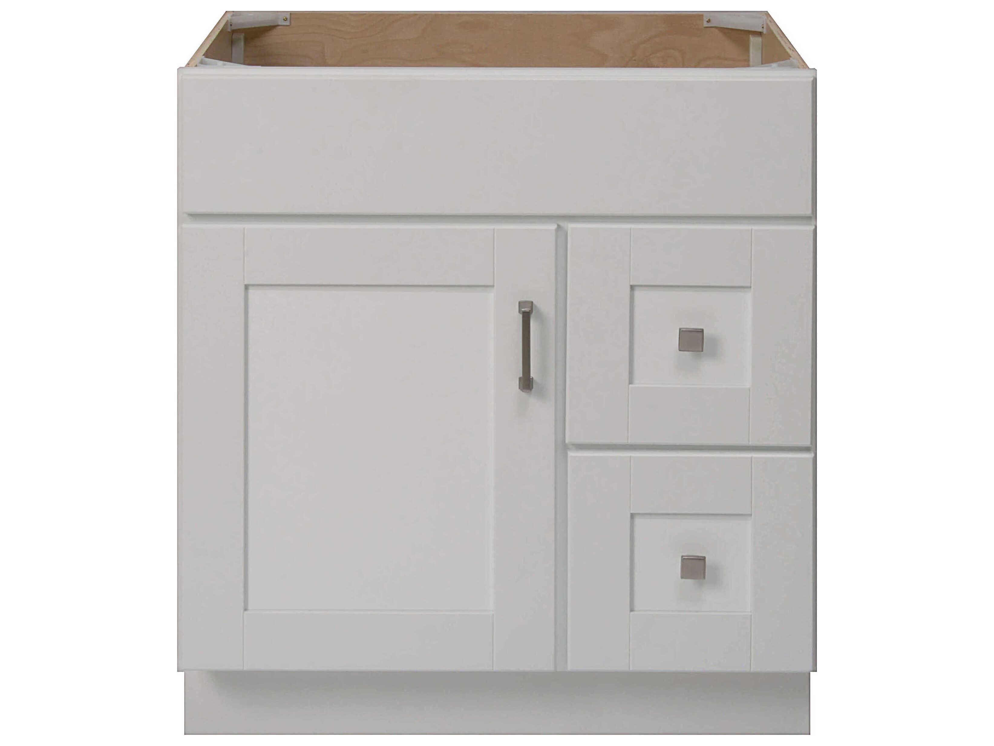 Sunny Wood Shaker Hill Designer White Vanity