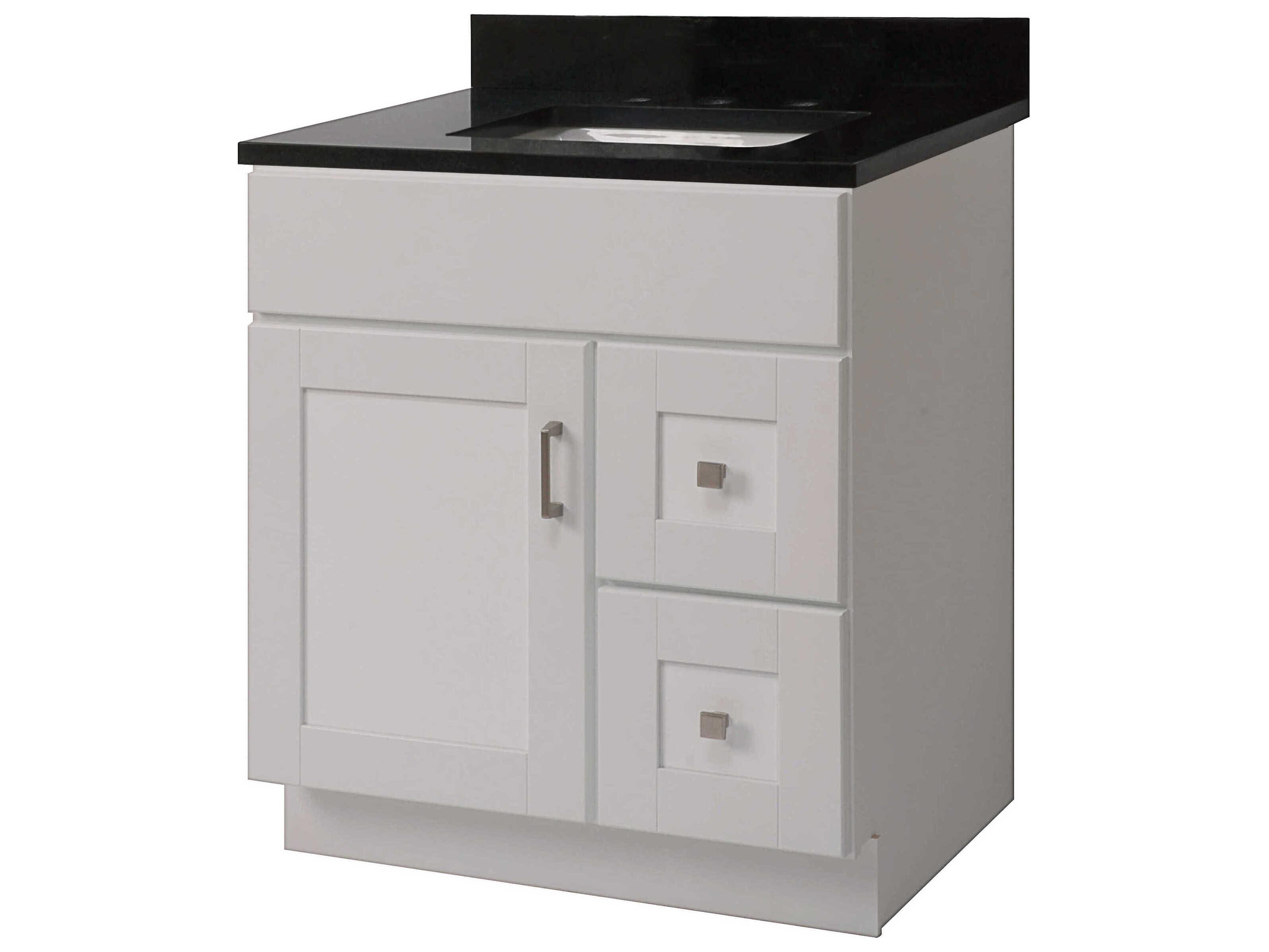 Sunny Wood Shaker Hill Designer White Vanity