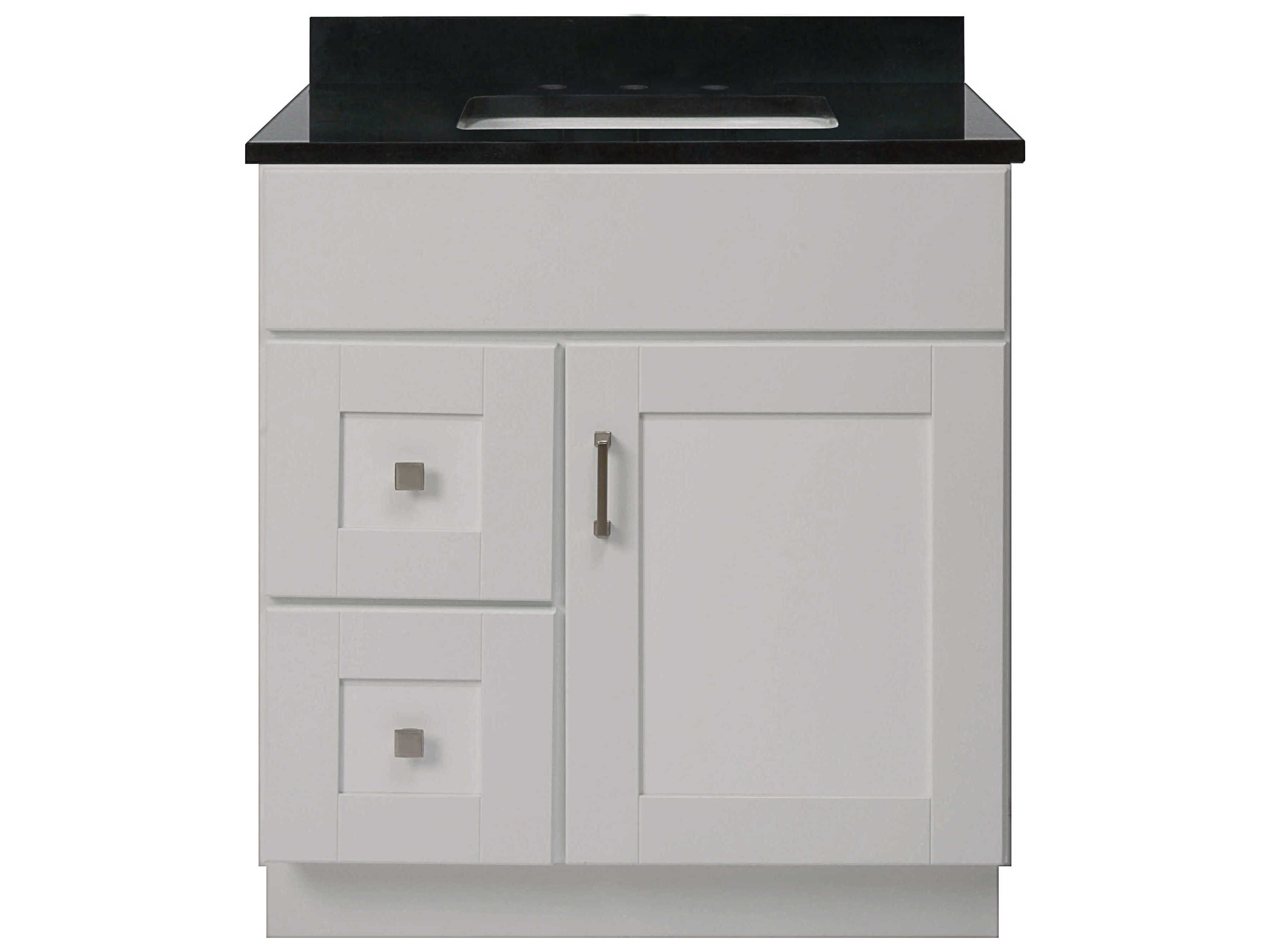 Sunny Wood Shaker Hill Designer White Vanity